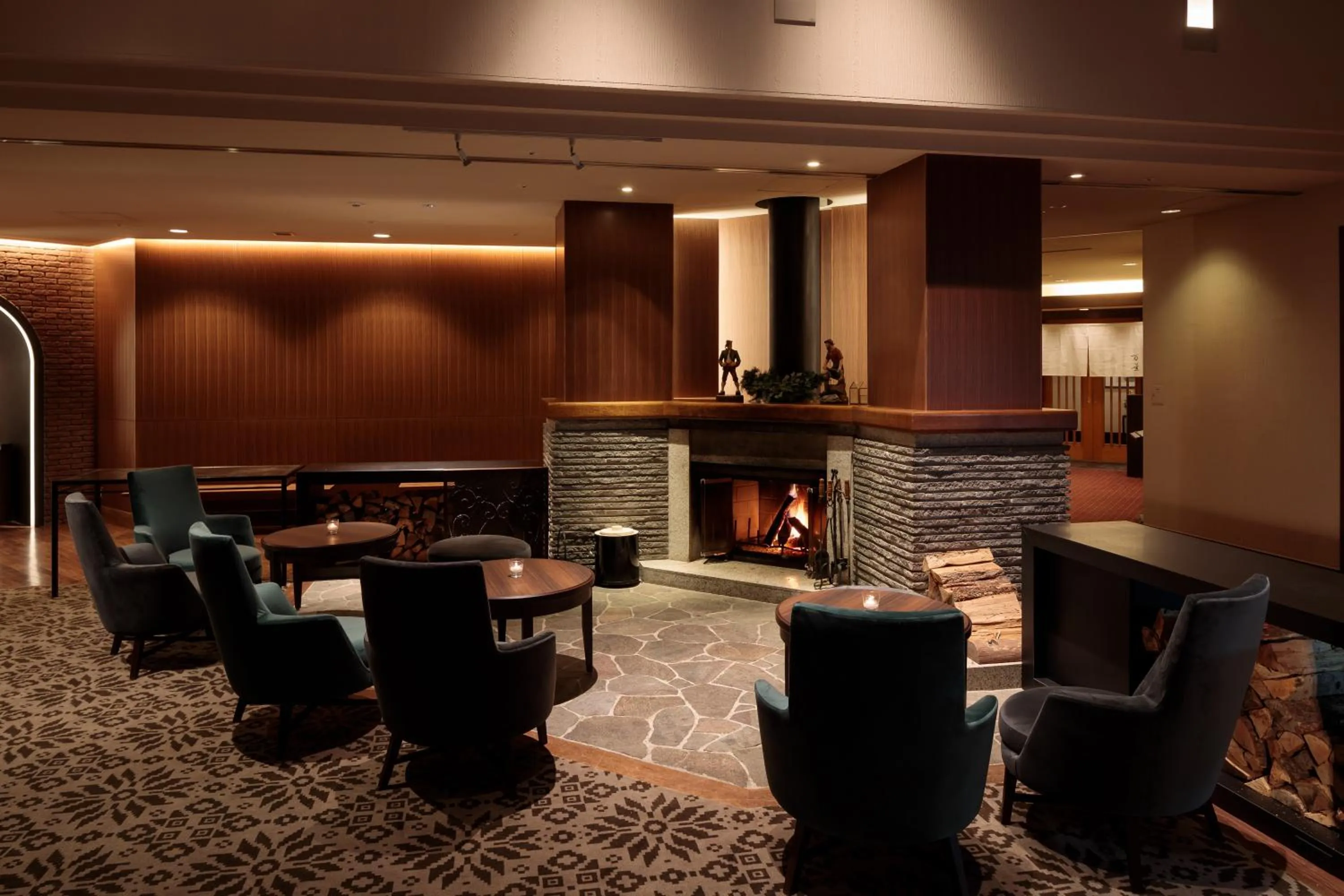Lounge or bar in Hakuba Tokyu Hotel
