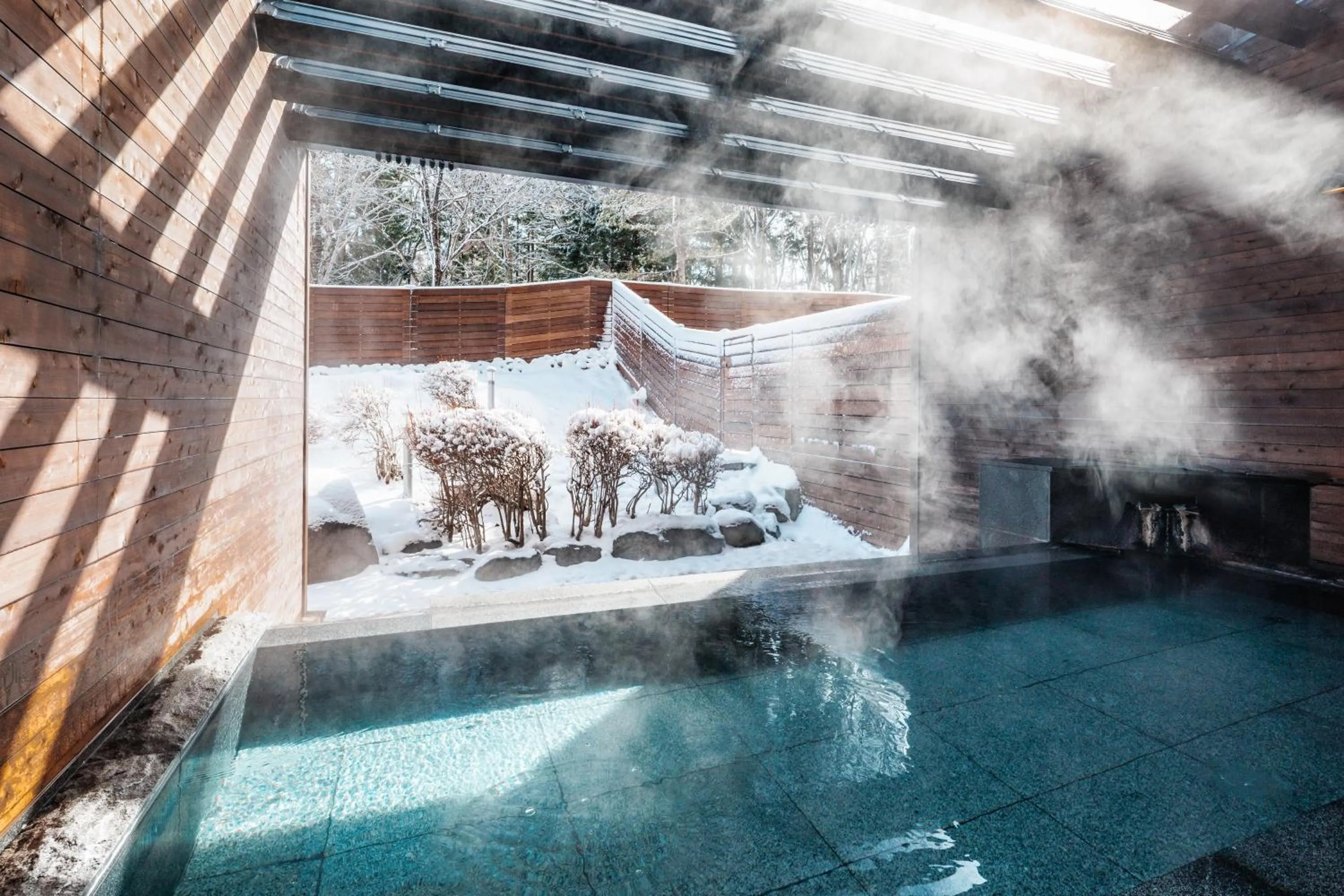 Hot Spring Bath in Hakuba Tokyu Hotel