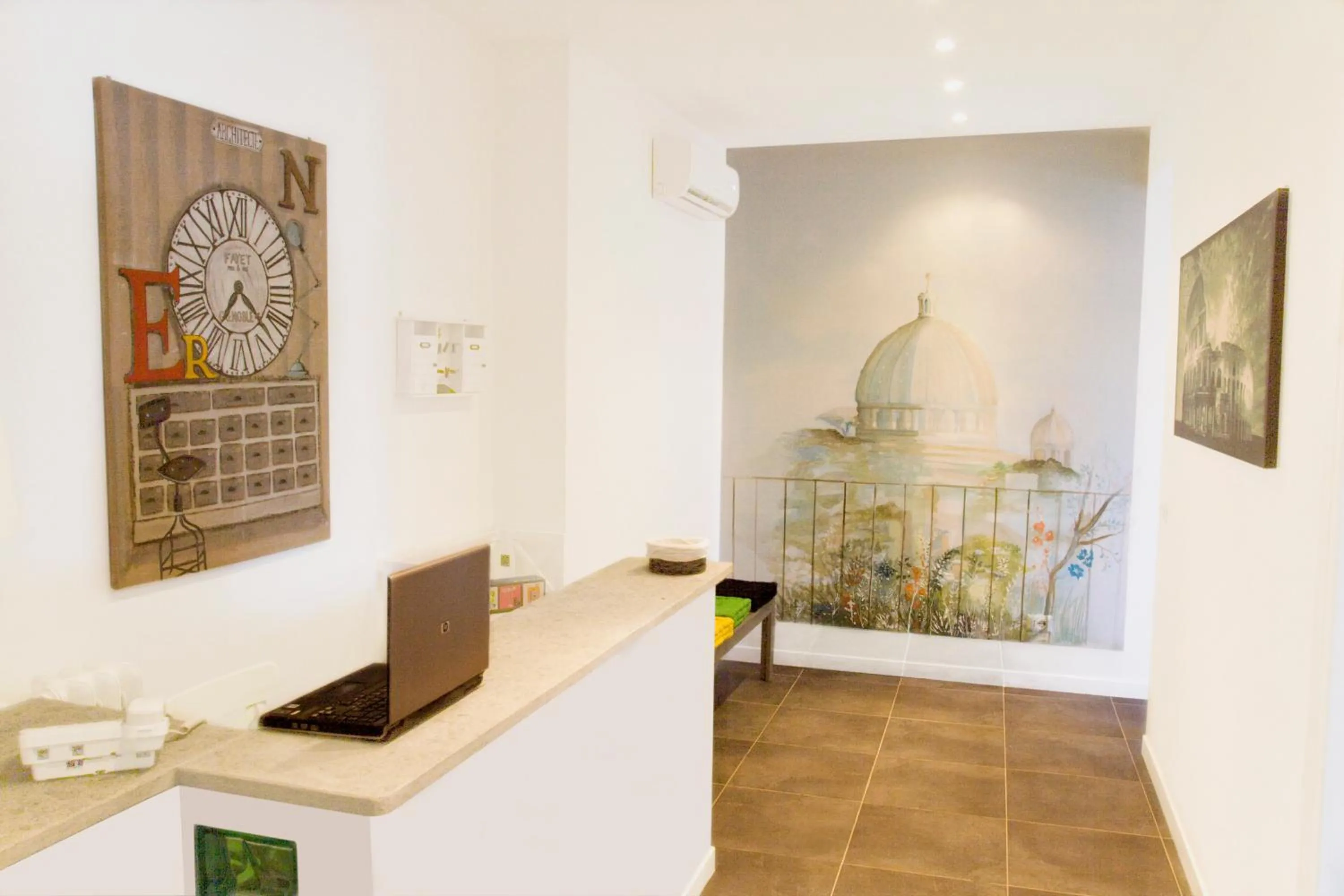 Lobby or reception in Le Cupole