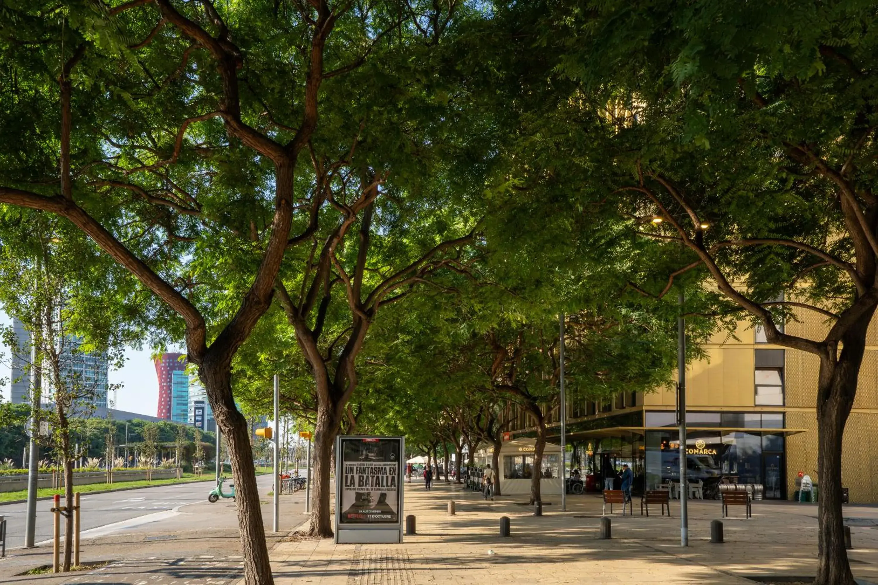 Property building in easyHotel Barcelona Fira Property building in easyHotel Barcelona Fira