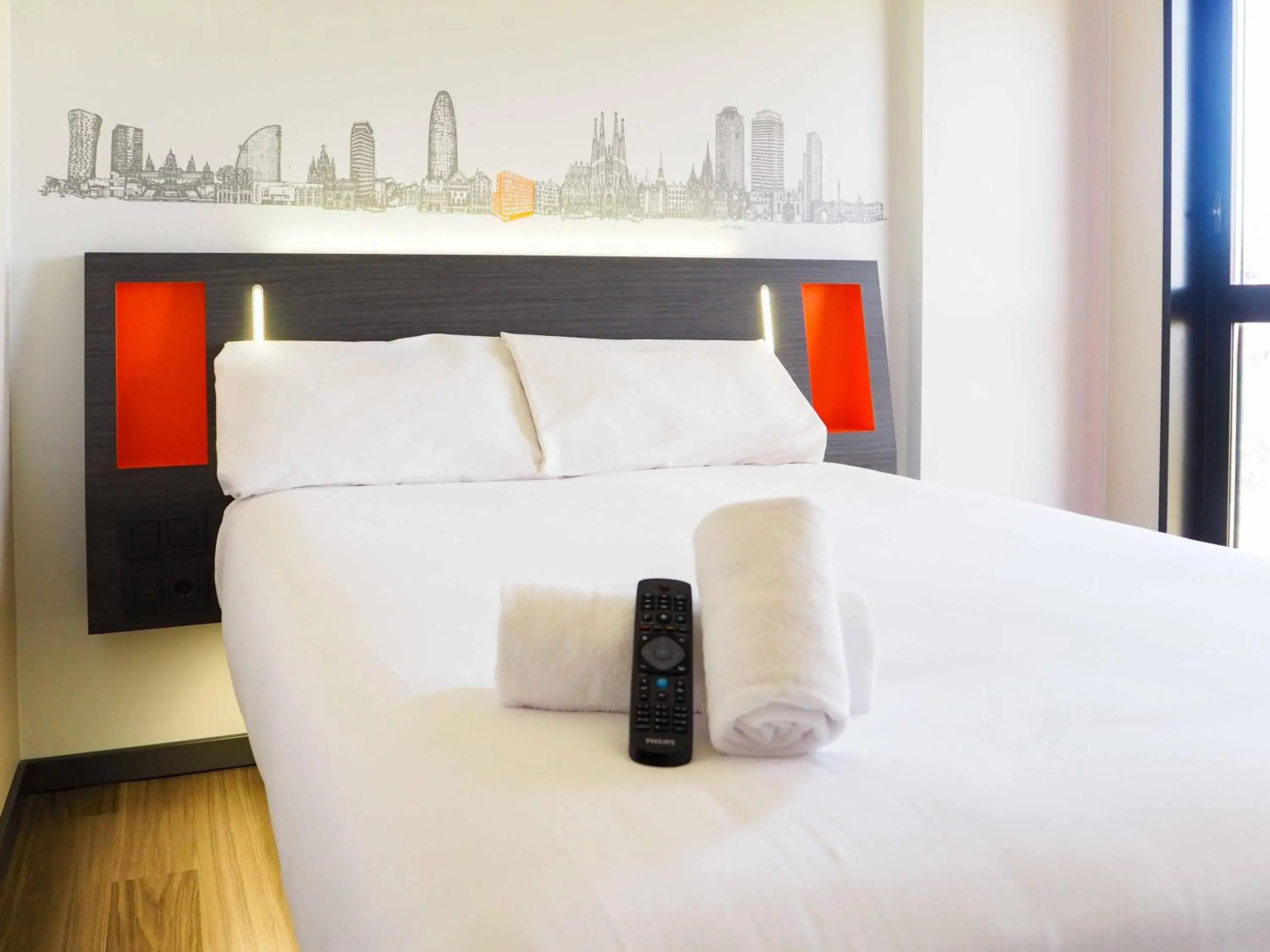 Bed in easyHotel Barcelona Fira Bed in easyHotel Barcelona Fira