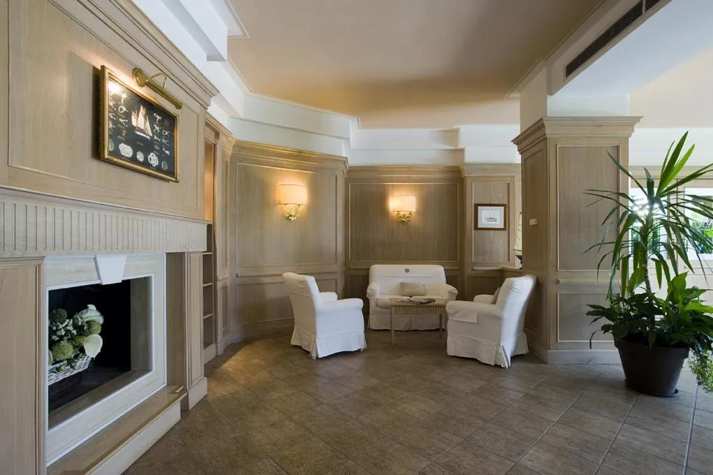 Lobby or reception in Hotel Poseidon