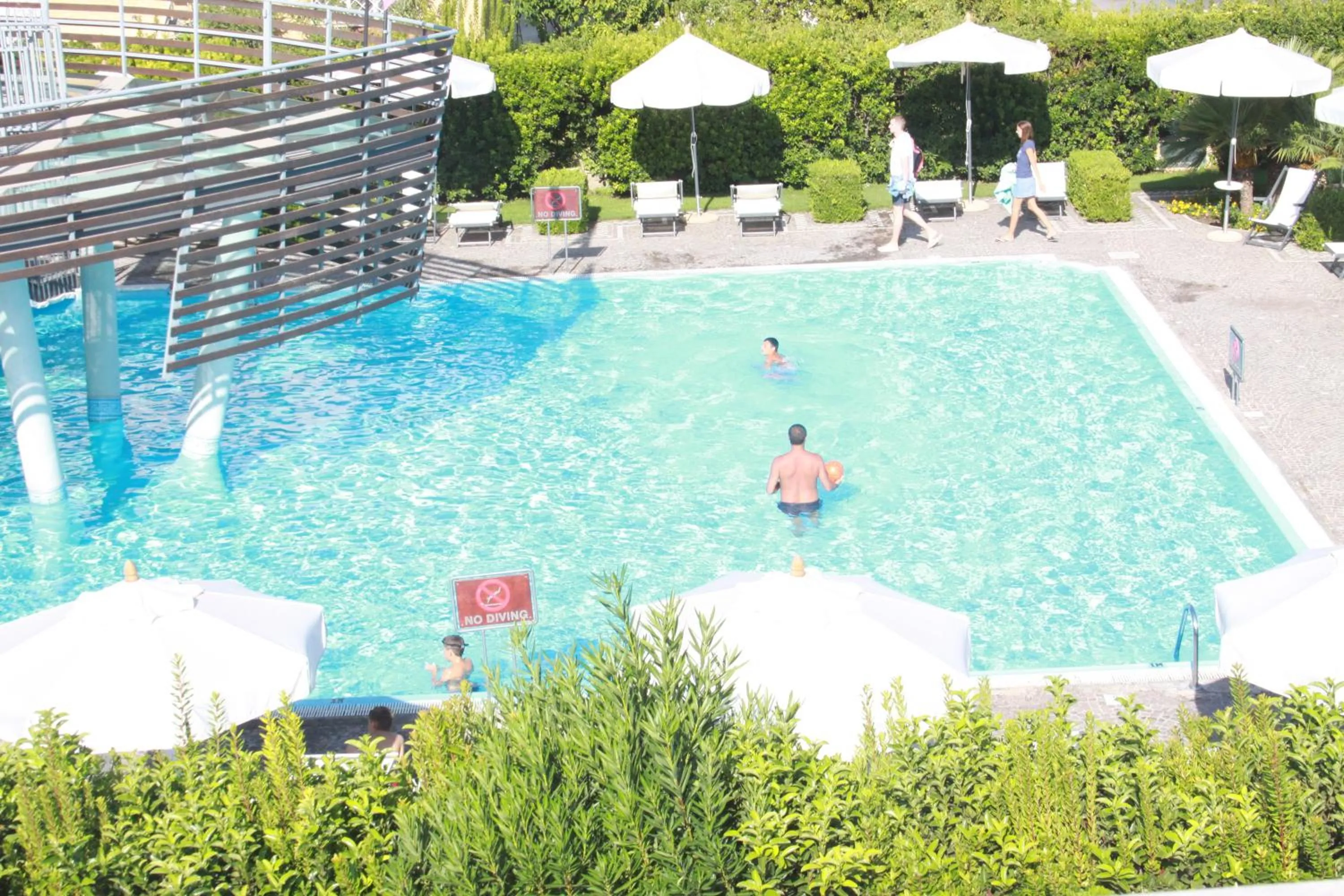 Swimming pool in Hotel Poseidon