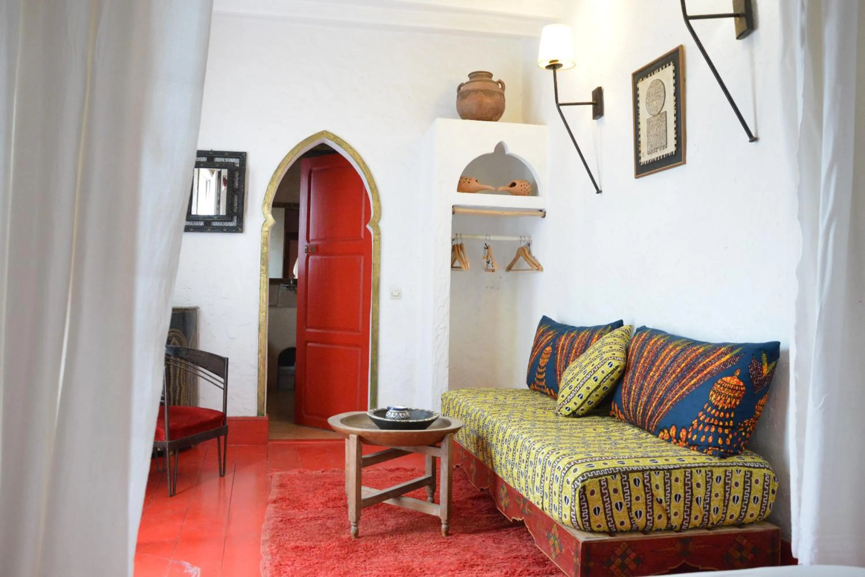 Seating area in Dar Loulema