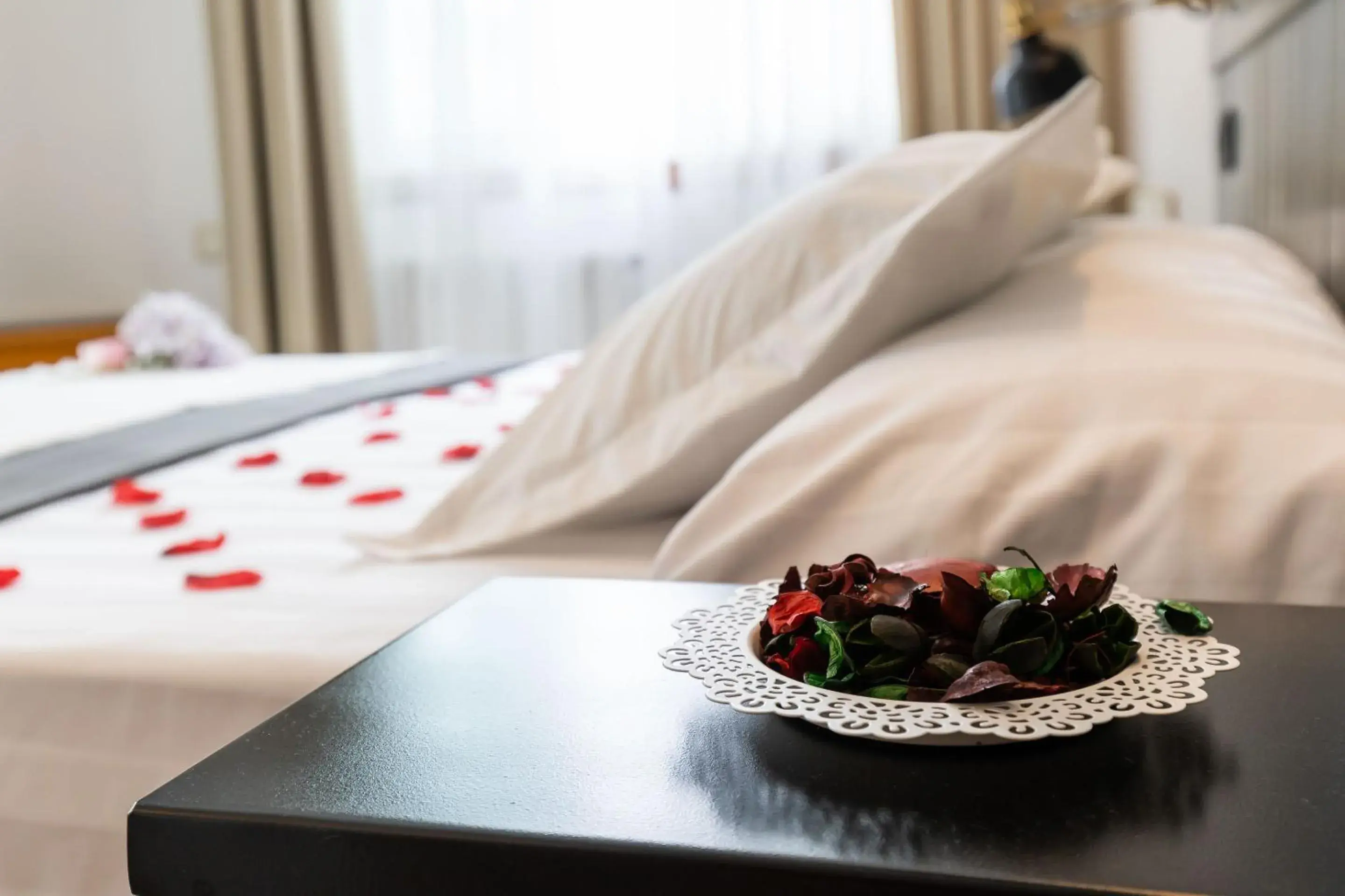 Decorative detail, Bed in Hotel Panadeiramar Decorative detail, Bed in Hotel Panadeiramar