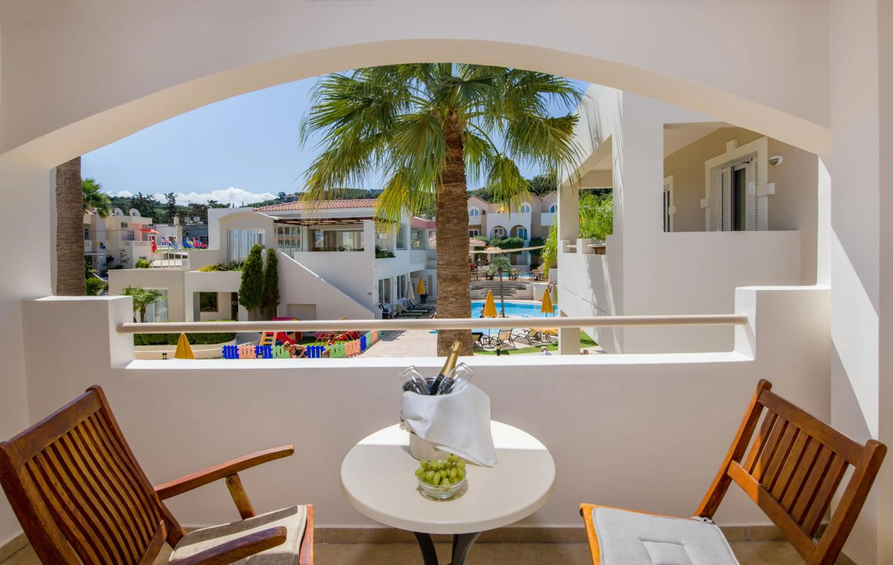 View (from property/room) in Toxo Hotel