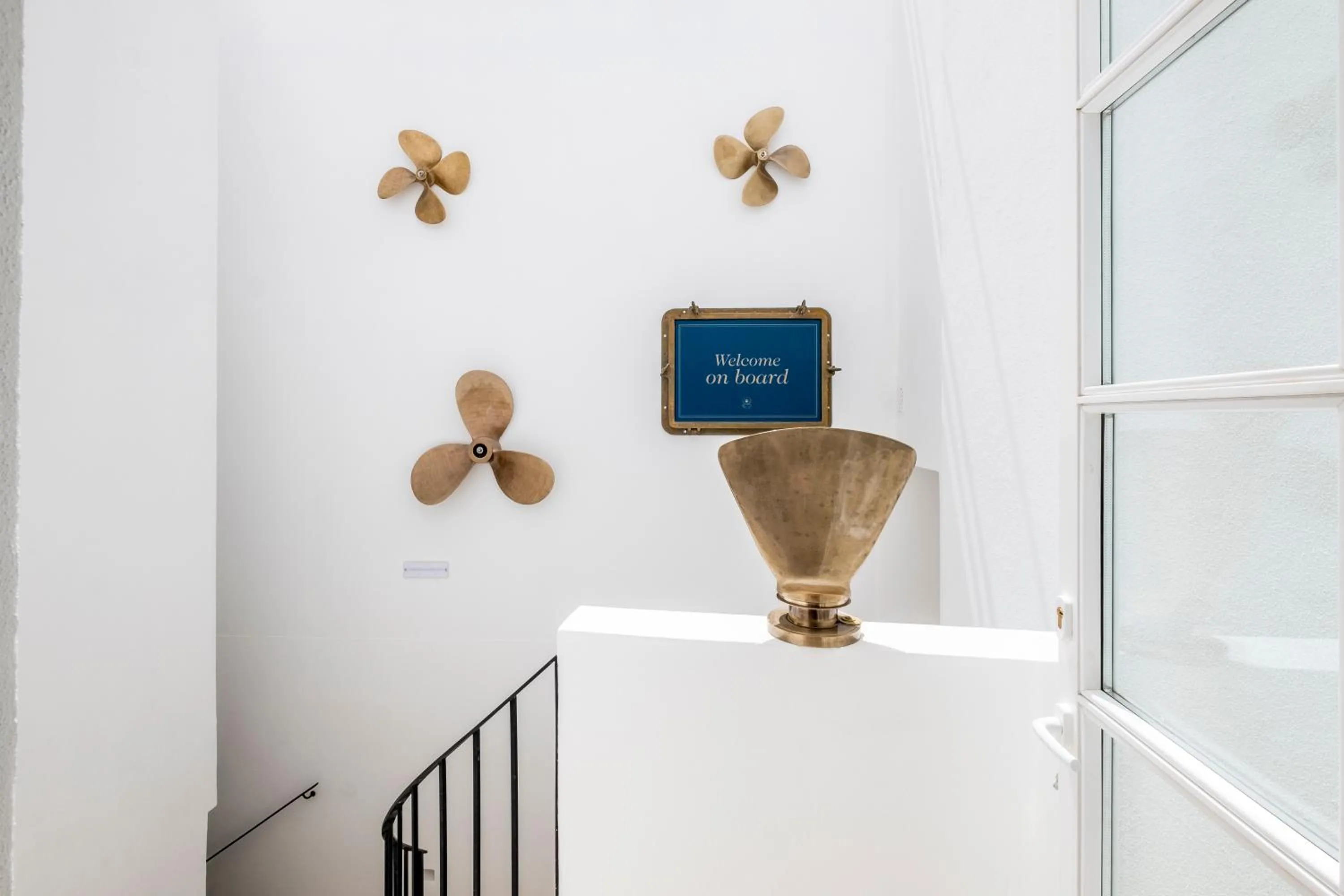 Decorative detail in Nao Catedral Boutique Hotel