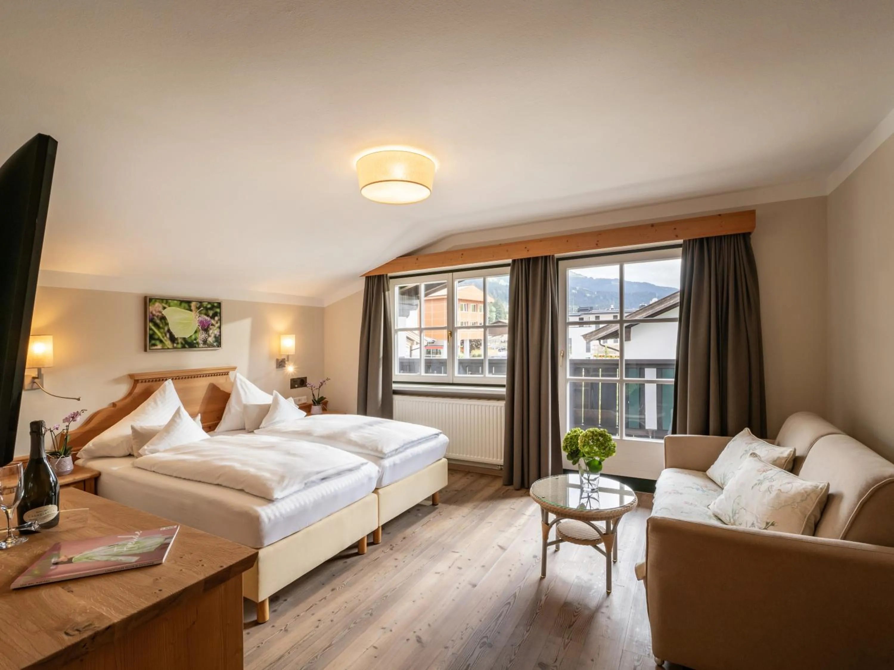 Photo of the whole room, Bed in Alpen Glück Hotel Villa Lisa garni