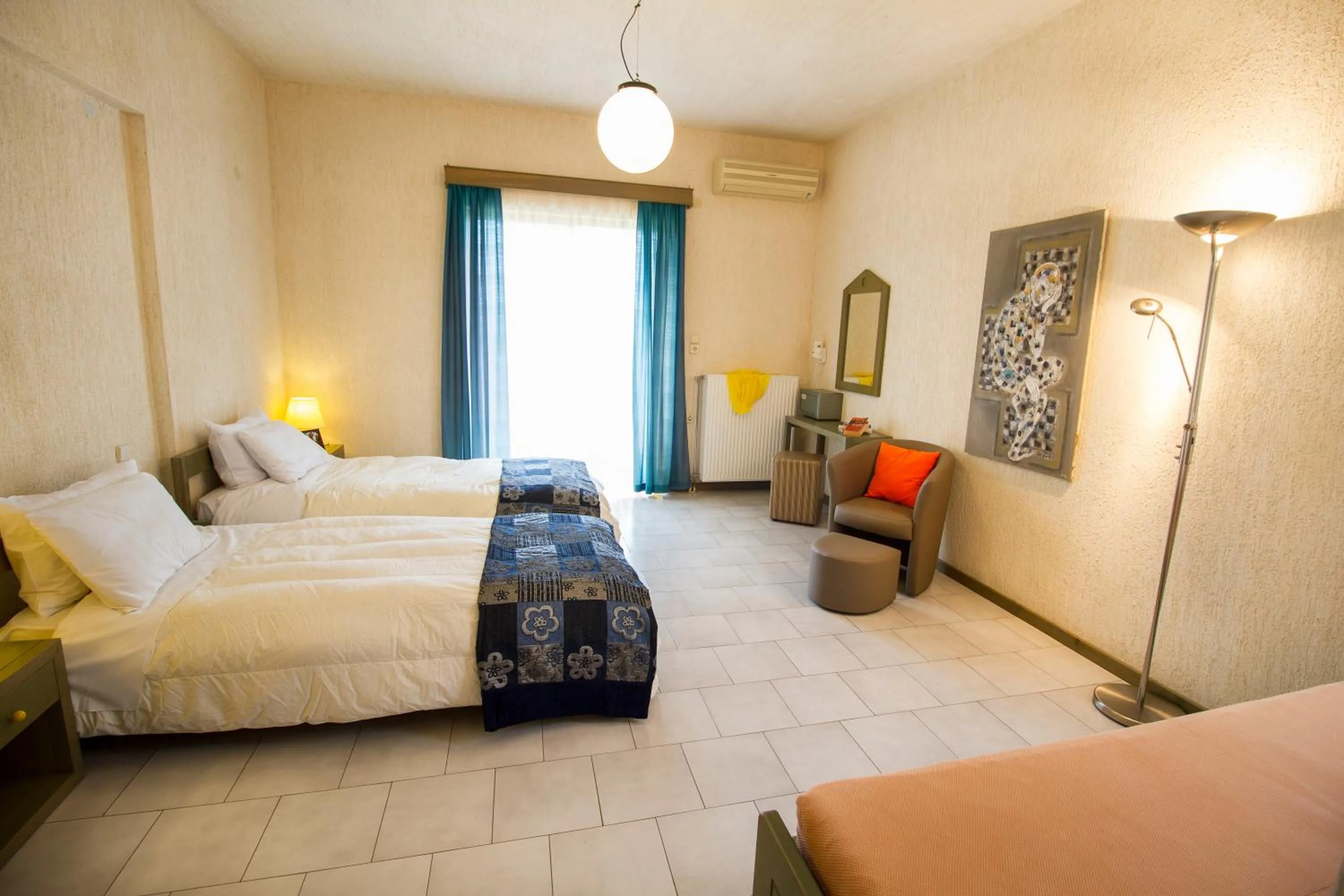 Bedroom in Lycasti Maisonettes