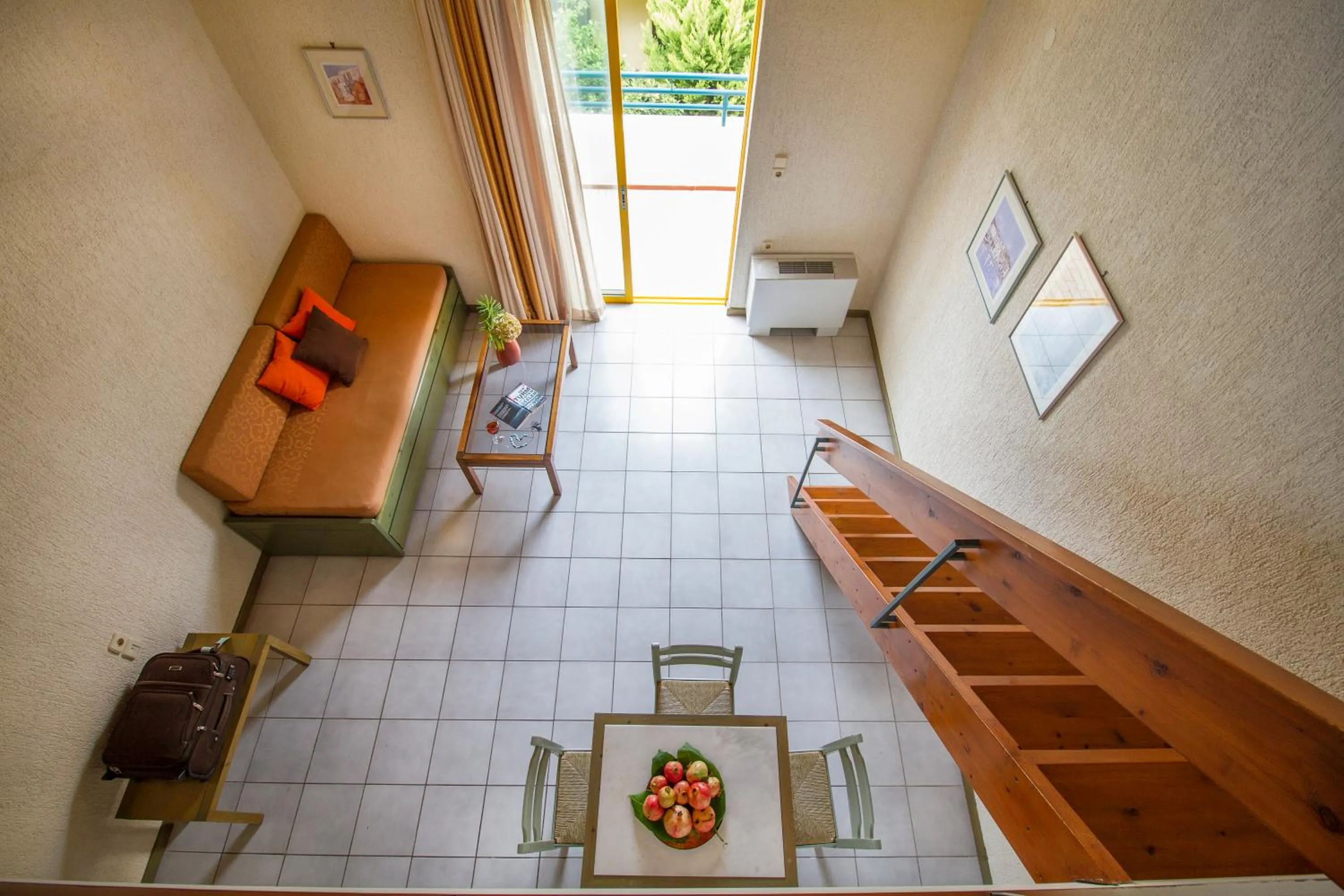 Living room in Lycasti Maisonettes