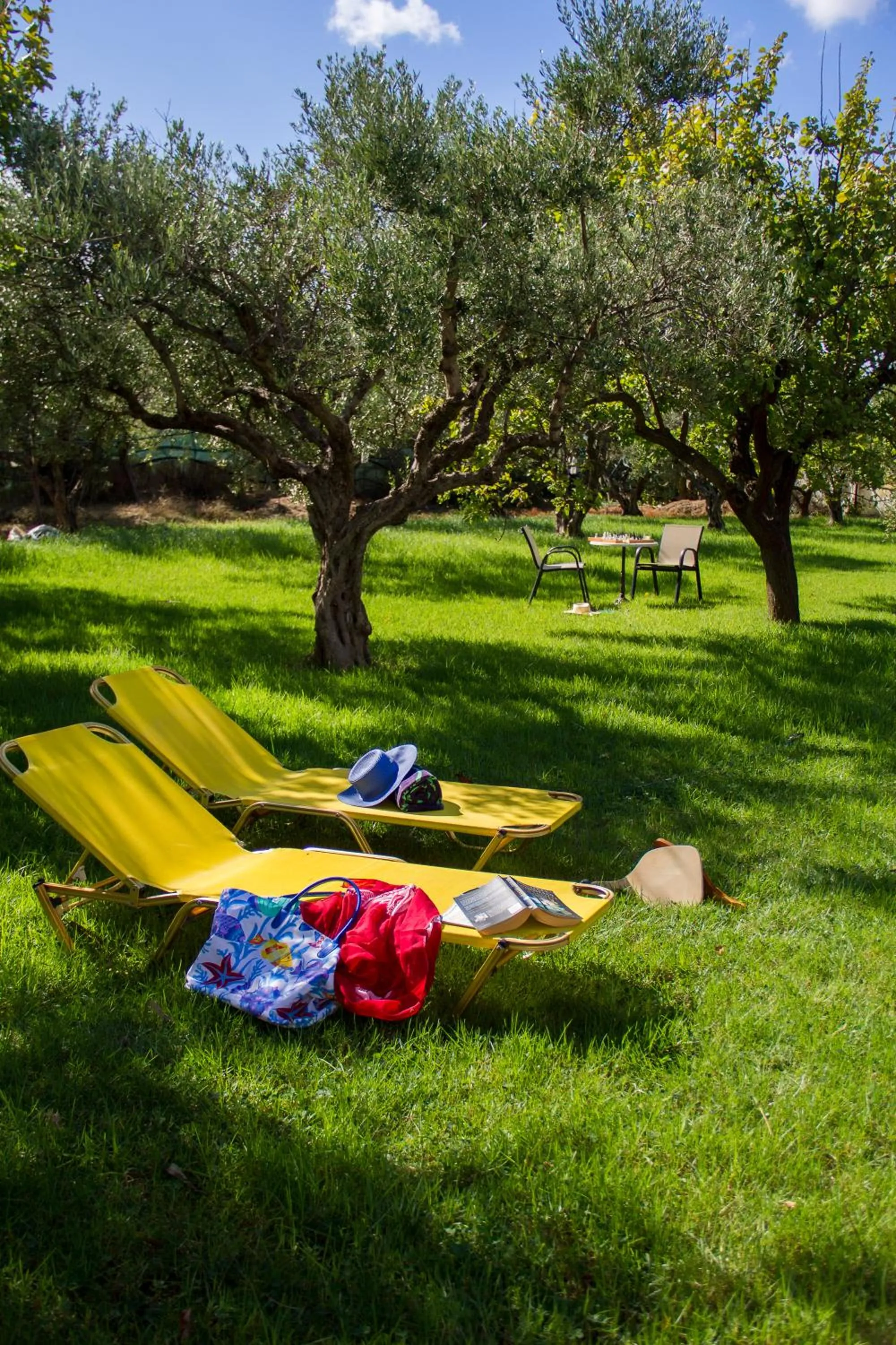 Garden view in Lycasti Maisonettes