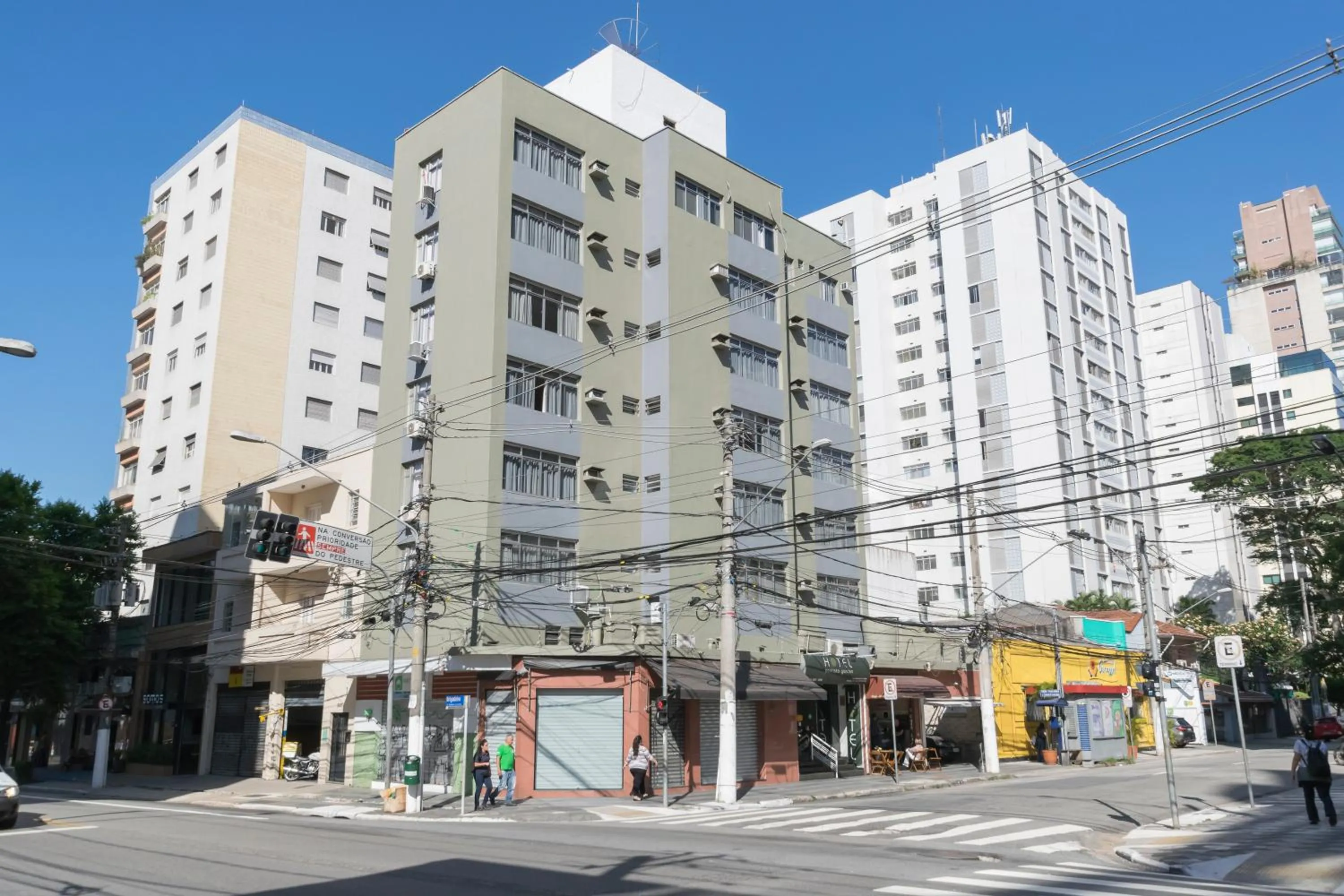 Property building in Paulista Garden Hotel