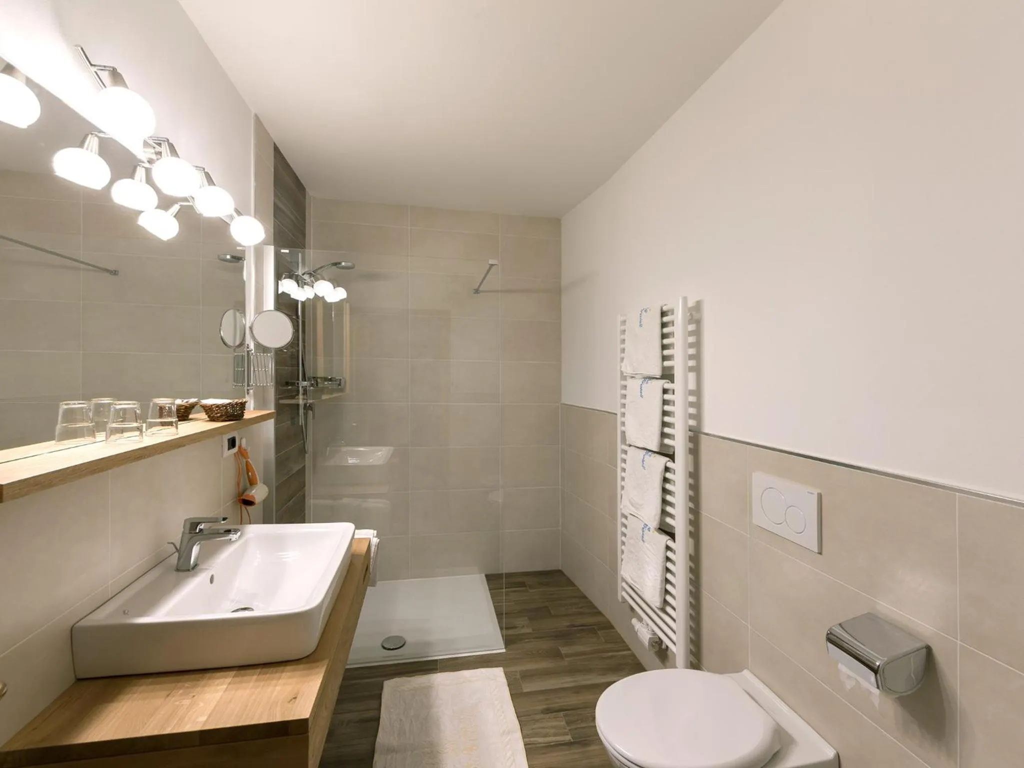 Bathroom in Hotel Kristall