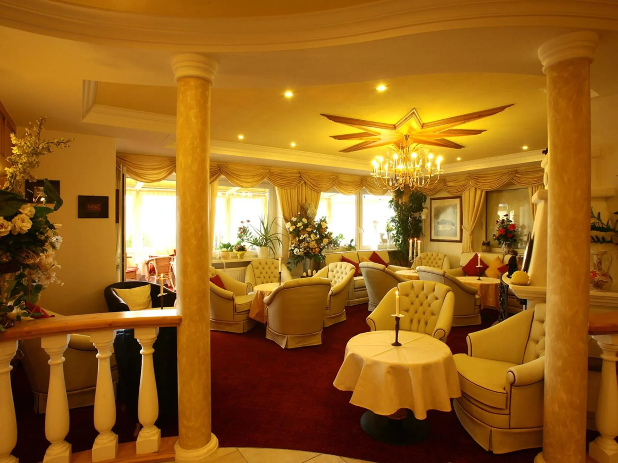 Lobby or reception in Hotel Kristall