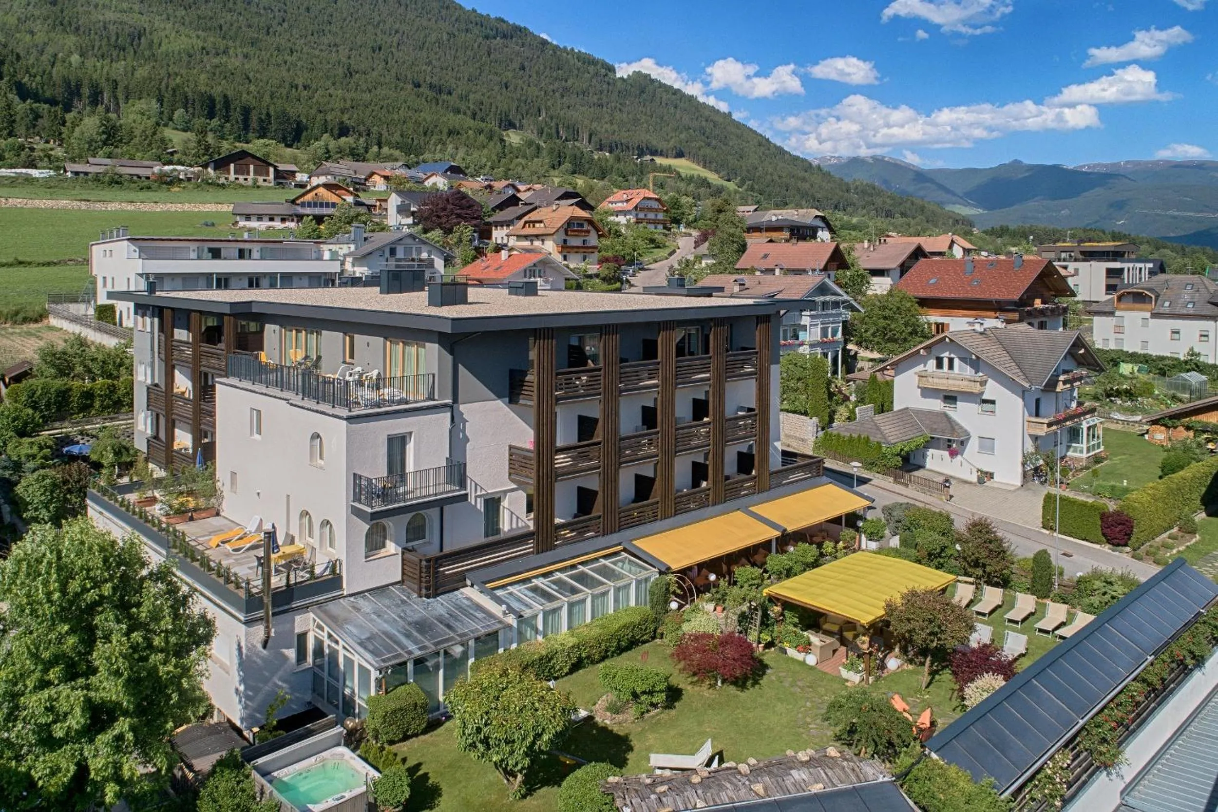 Bird's eye view in Hotel Kristall