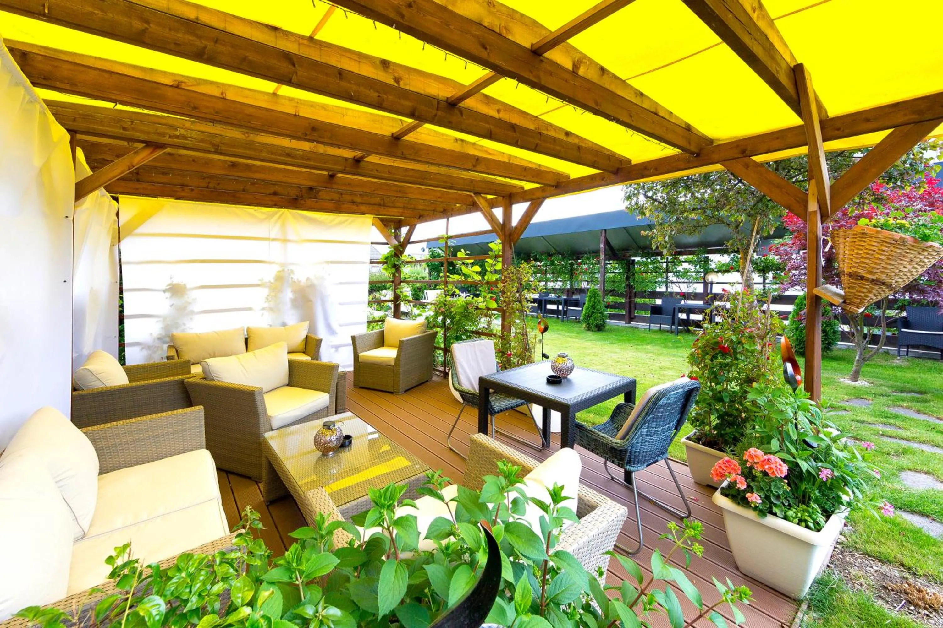 Garden in Hotel Kristall