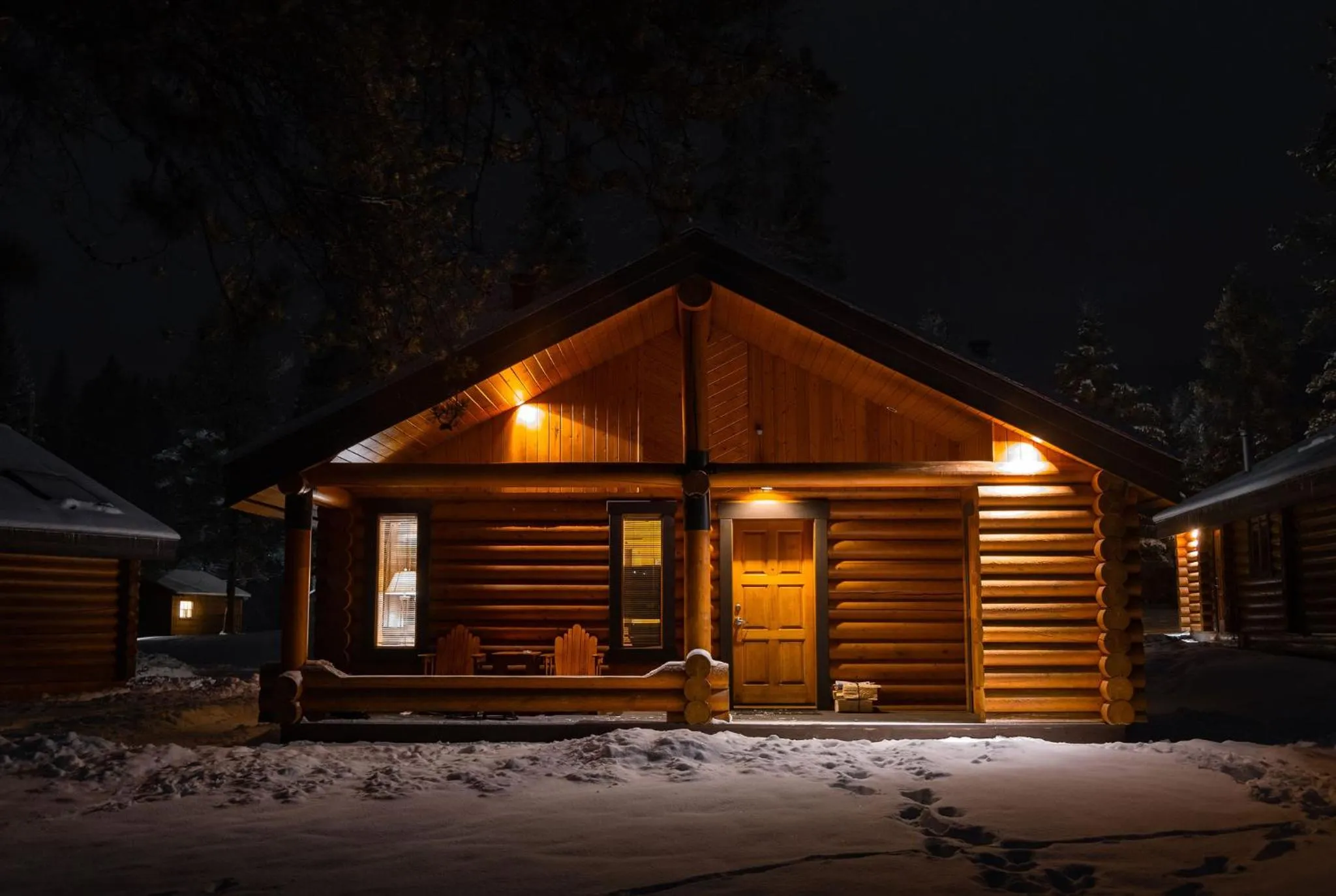 Property building in Castle Mountain Chalets