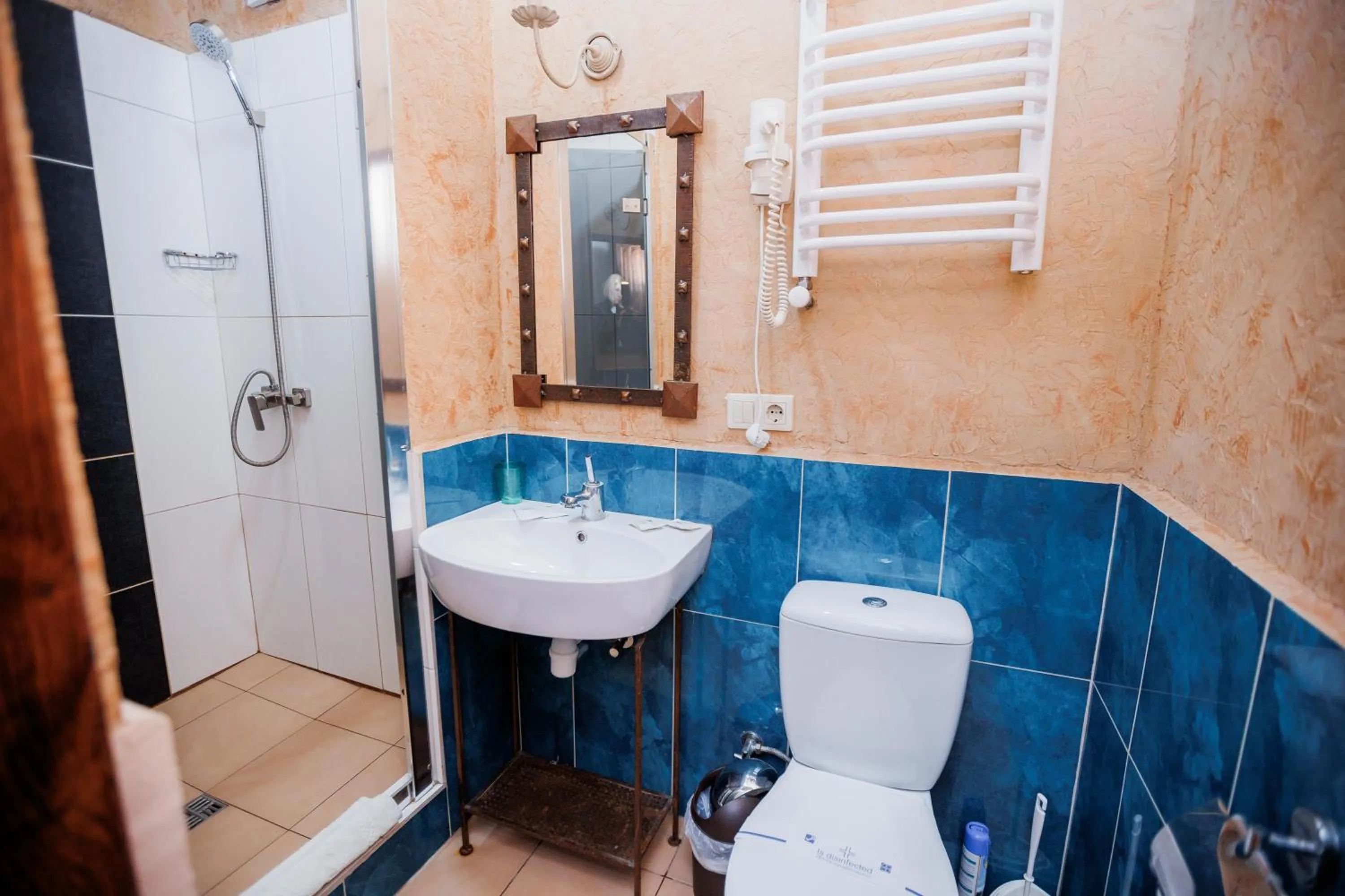 Shower in Staryi Krakiv