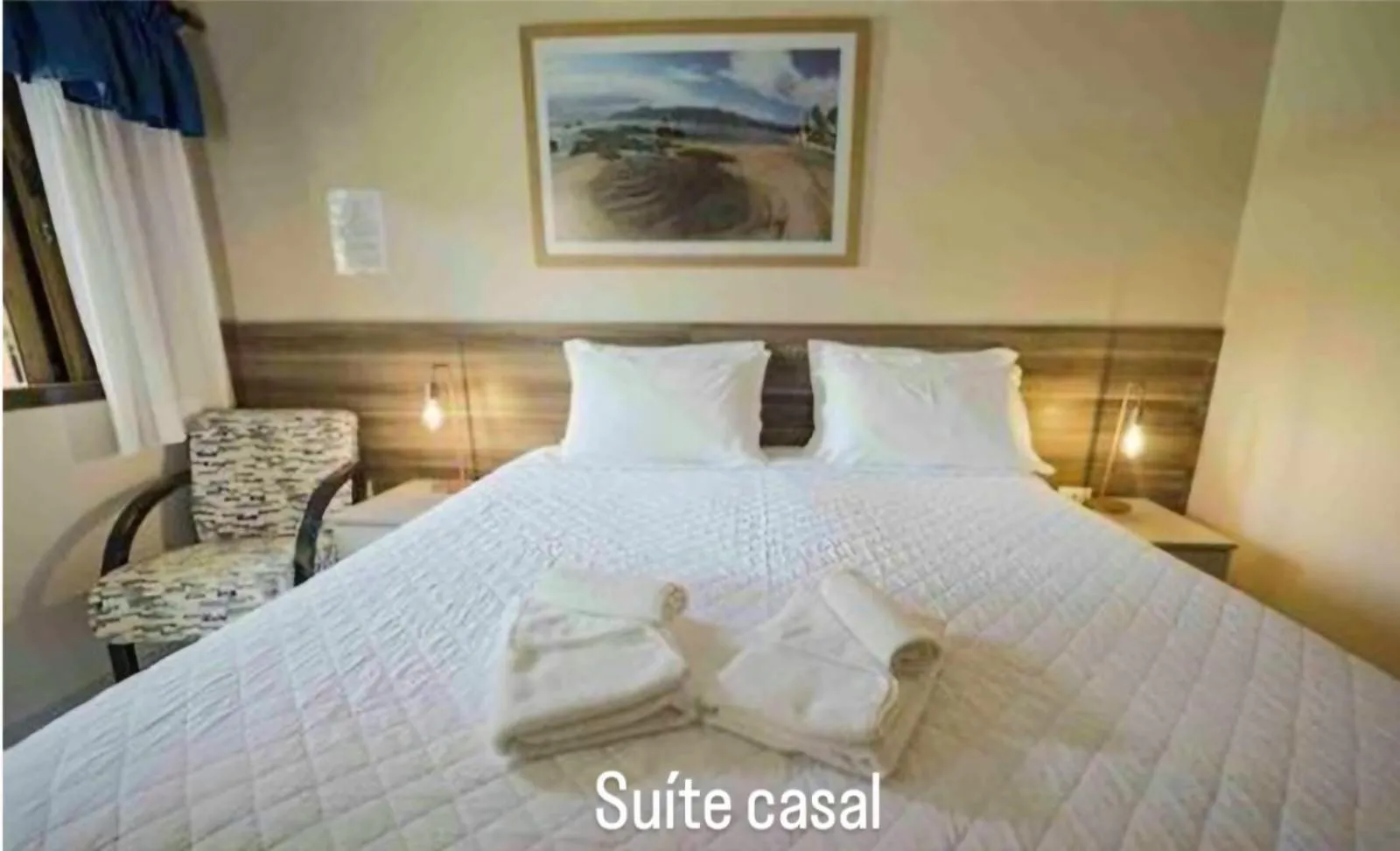 Bed in Hotel Camburi Praia