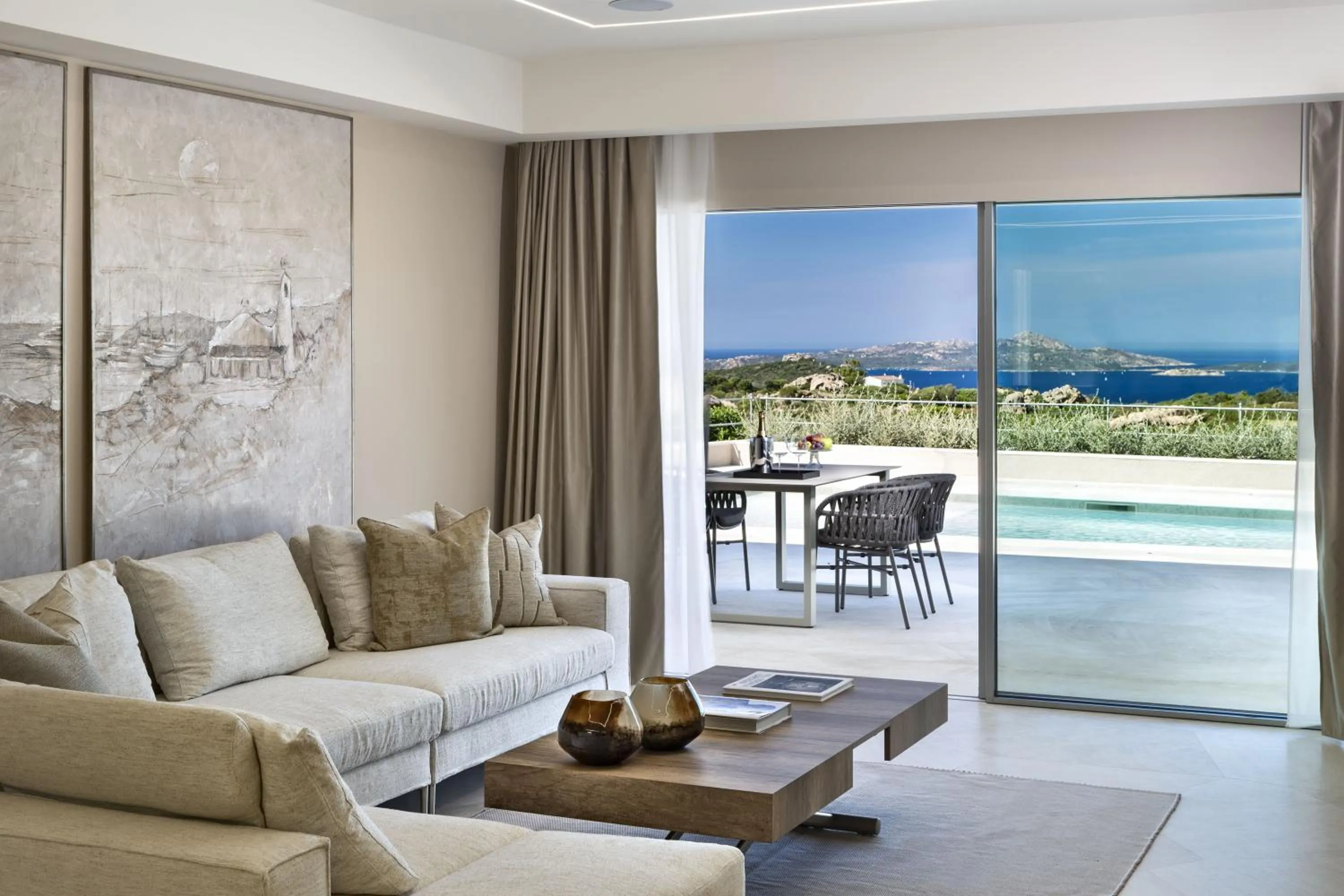 Living room in Hotel Li Finistreddi