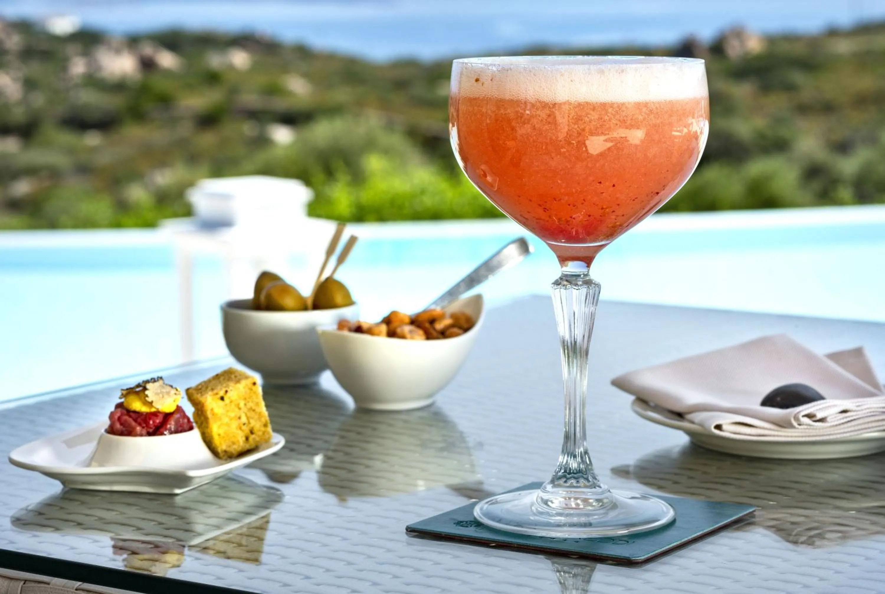 Food and drinks in Hotel Li Finistreddi