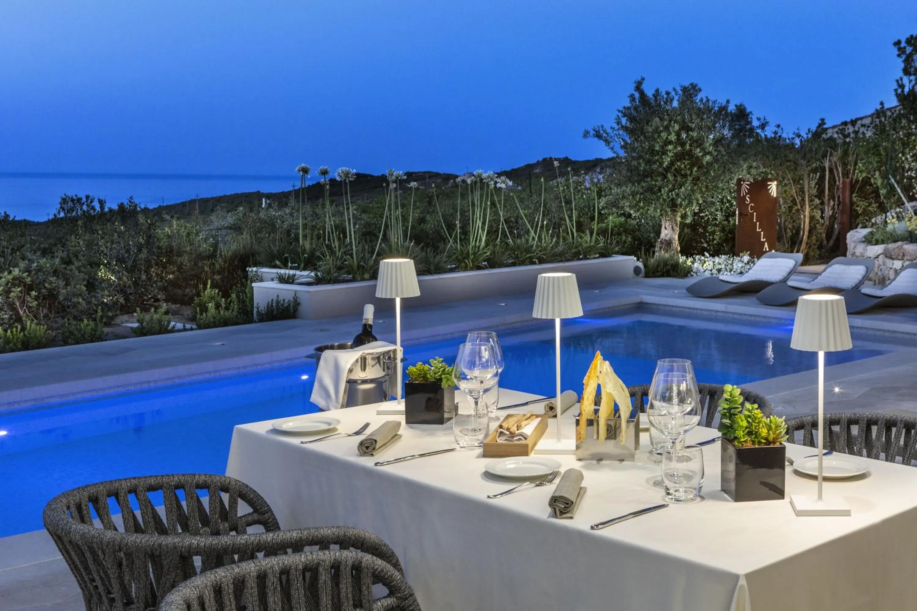 Dinner in Hotel Li Finistreddi