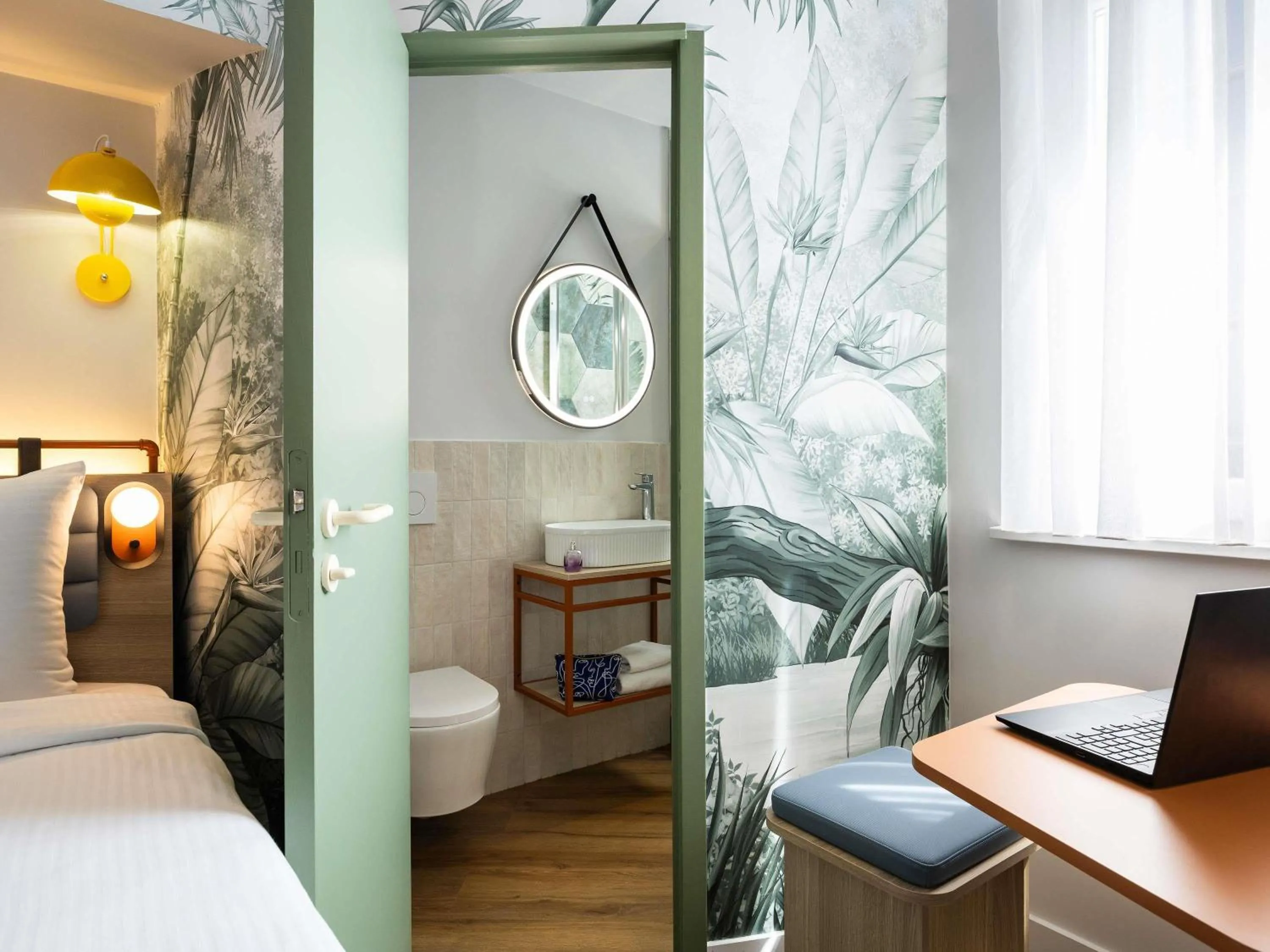 Bedroom, Bed in Hotel Siru Brussels