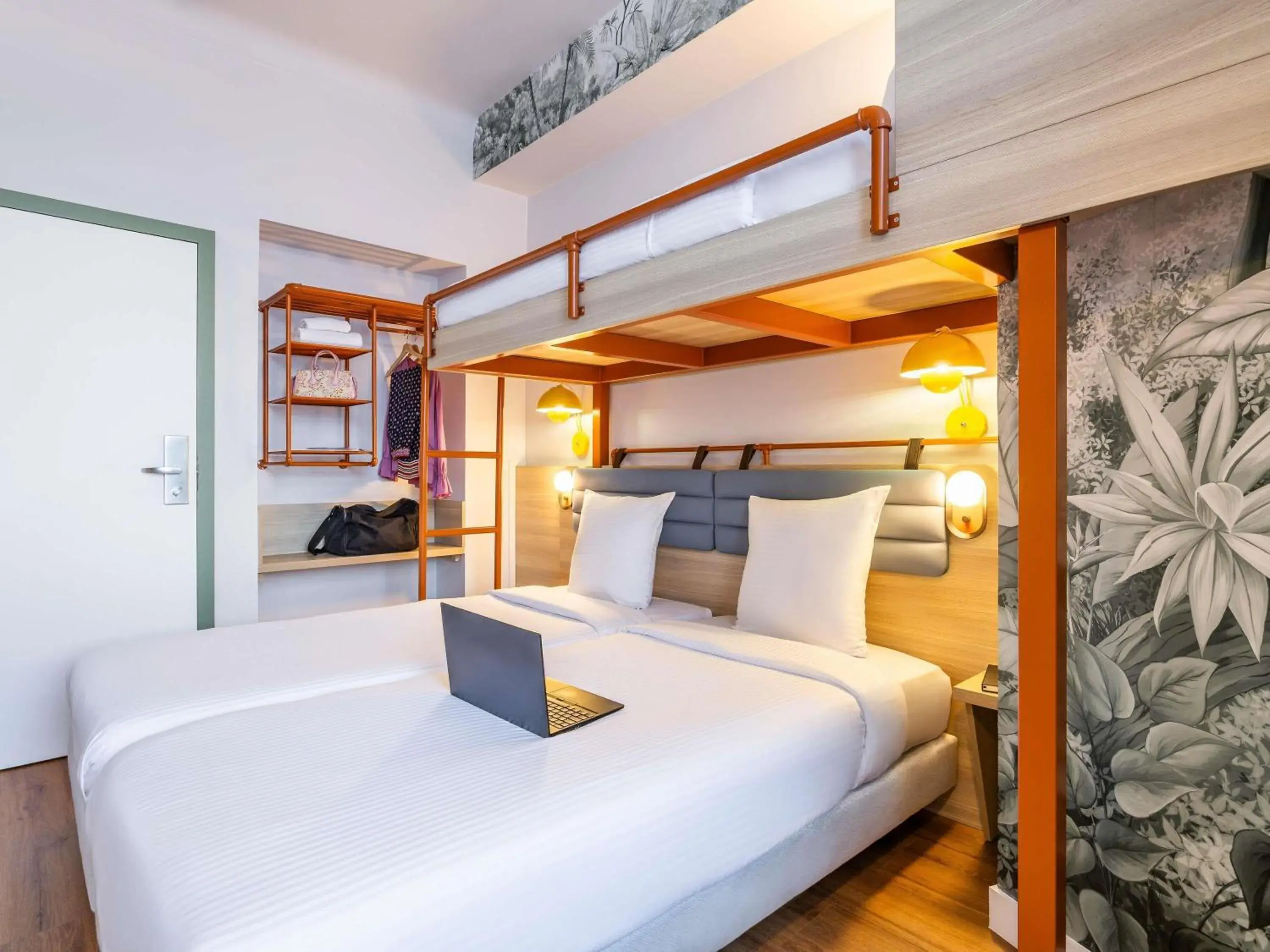 Property building, Bed in Hotel Siru Brussels Property building, Bed in Hotel Siru Brussels