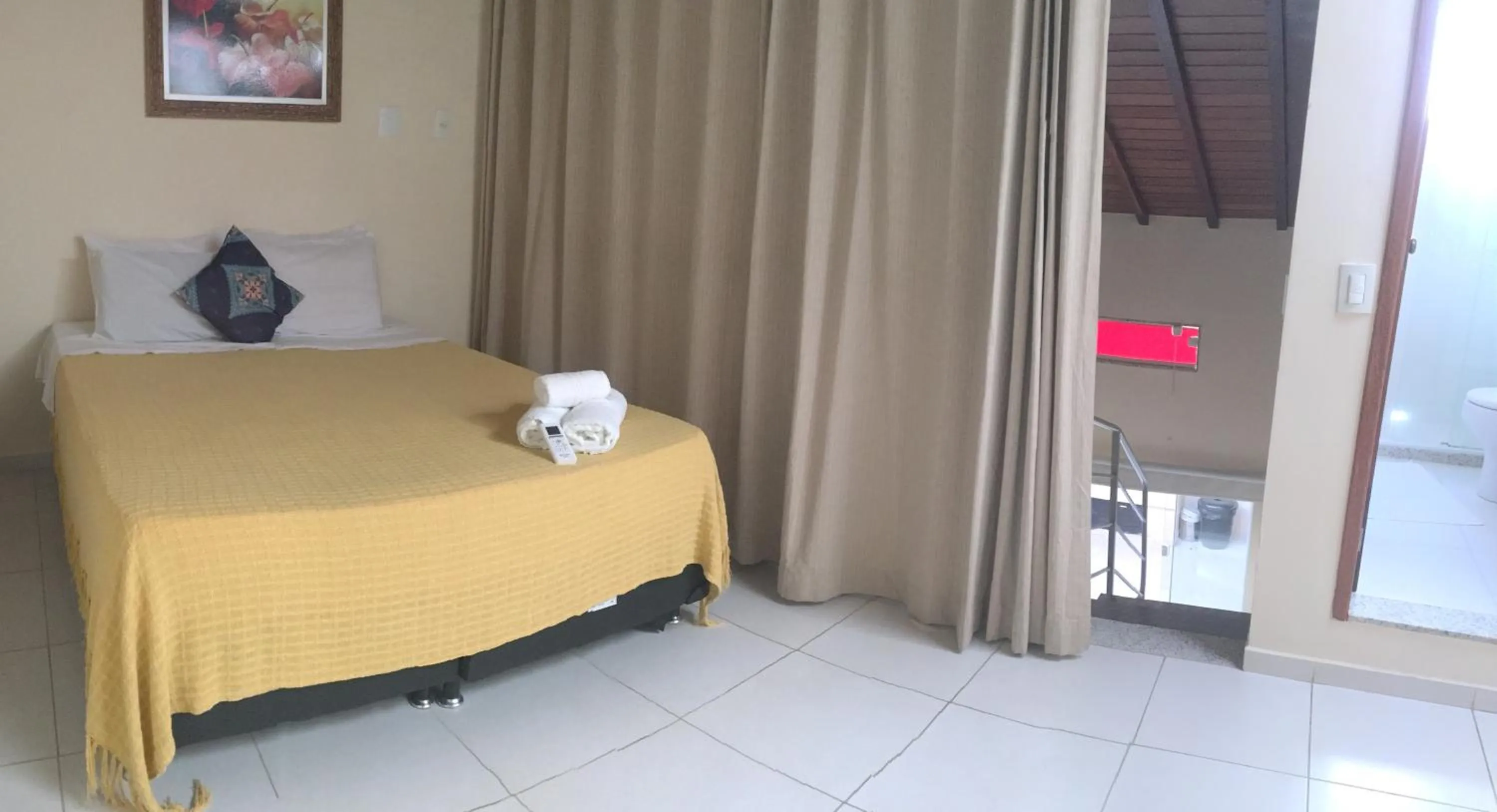 Bed in Apartamento no Centro Búzios