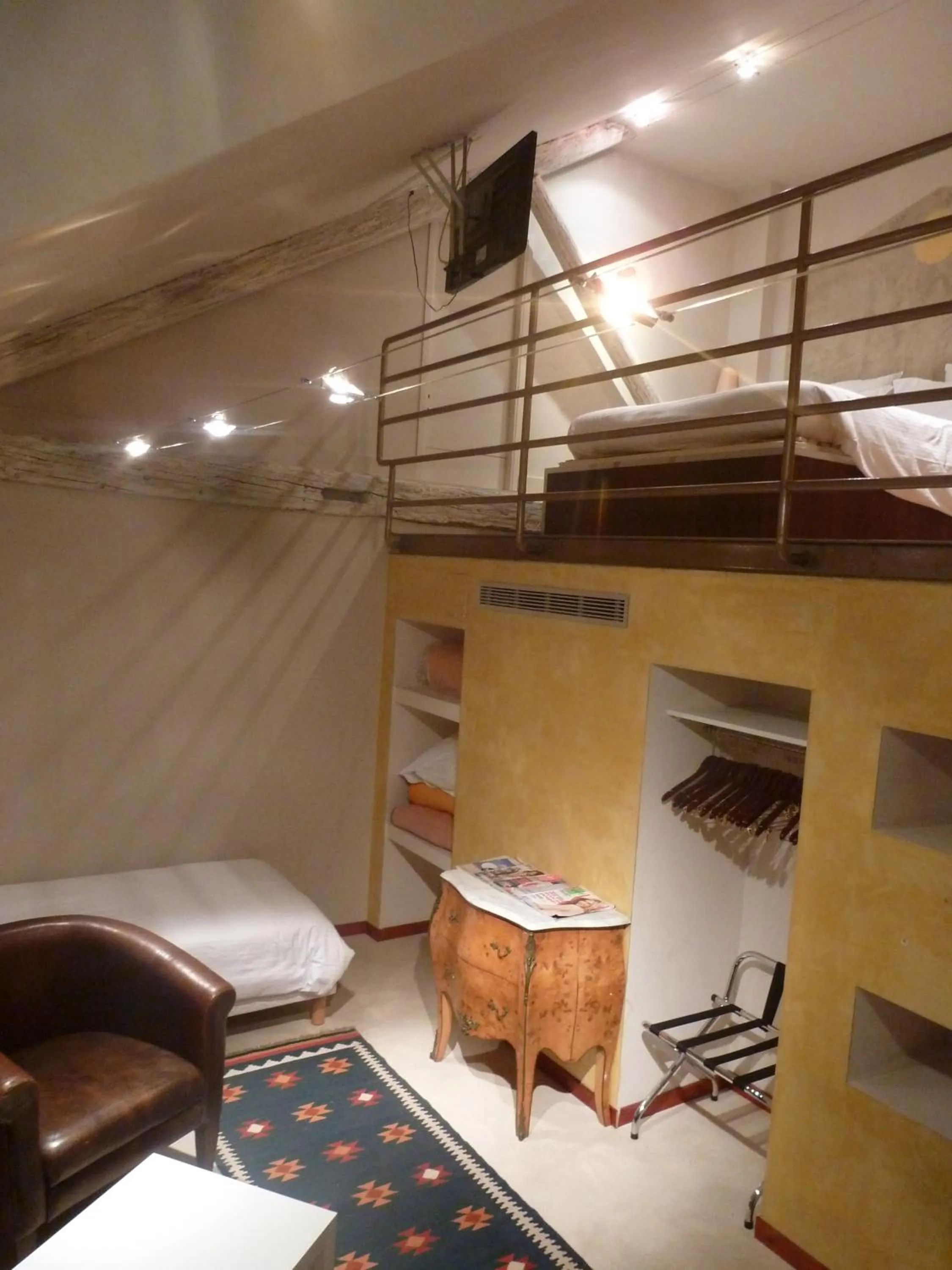 Bedroom, Bed in Logis Hôtel Les Pages