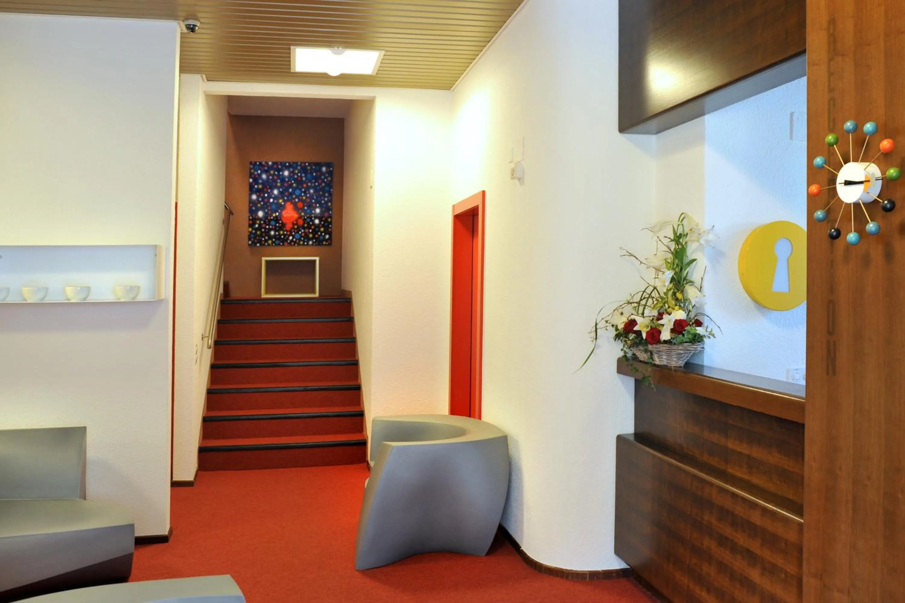 Lobby or reception in Hotel Garni Centro