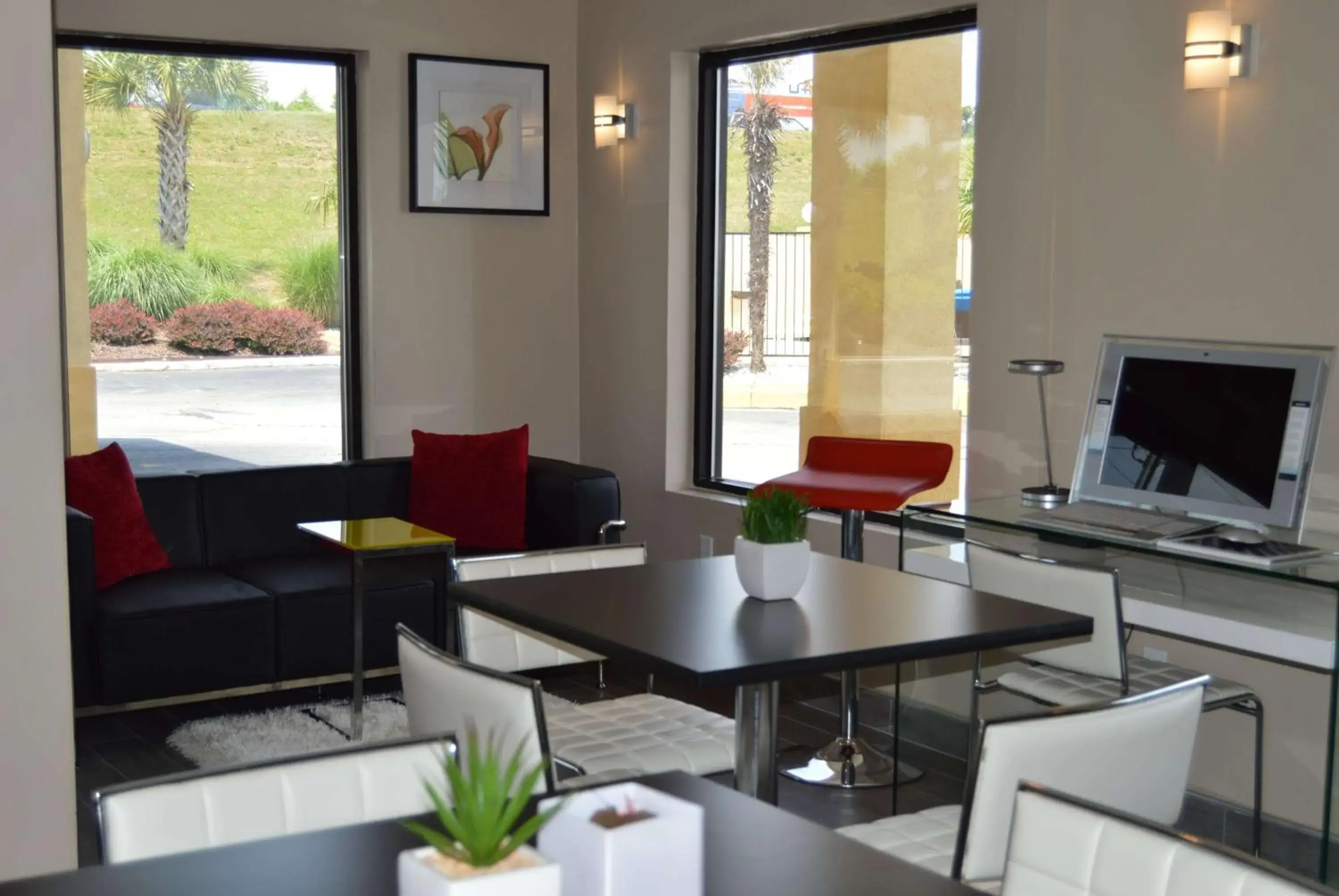 Lobby or reception in Super 8 by Wyndham Stockbridge Lobby or reception in Super 8 by Wyndham Stockbridge