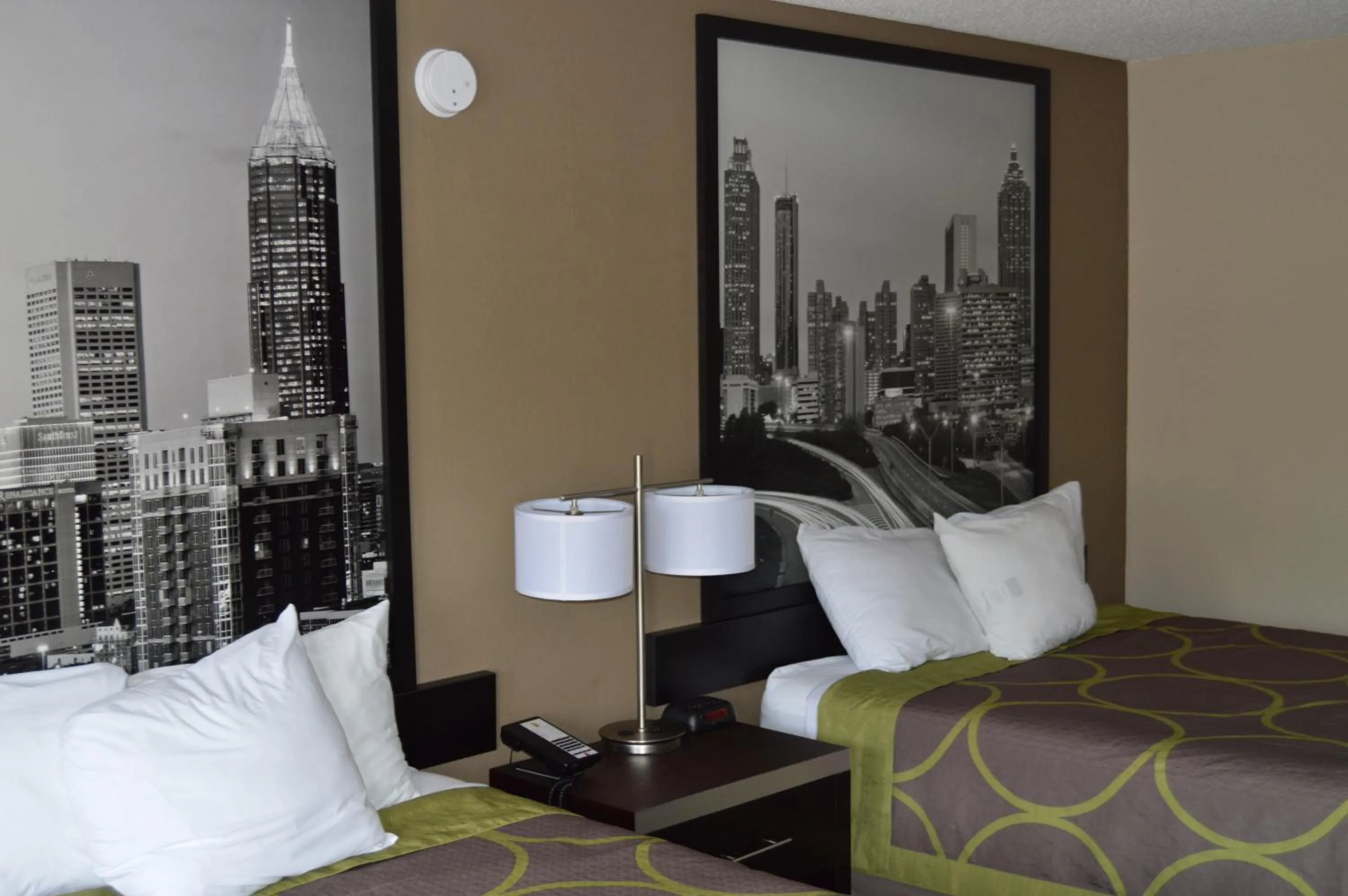 Bed in Super 8 by Wyndham Stockbridge