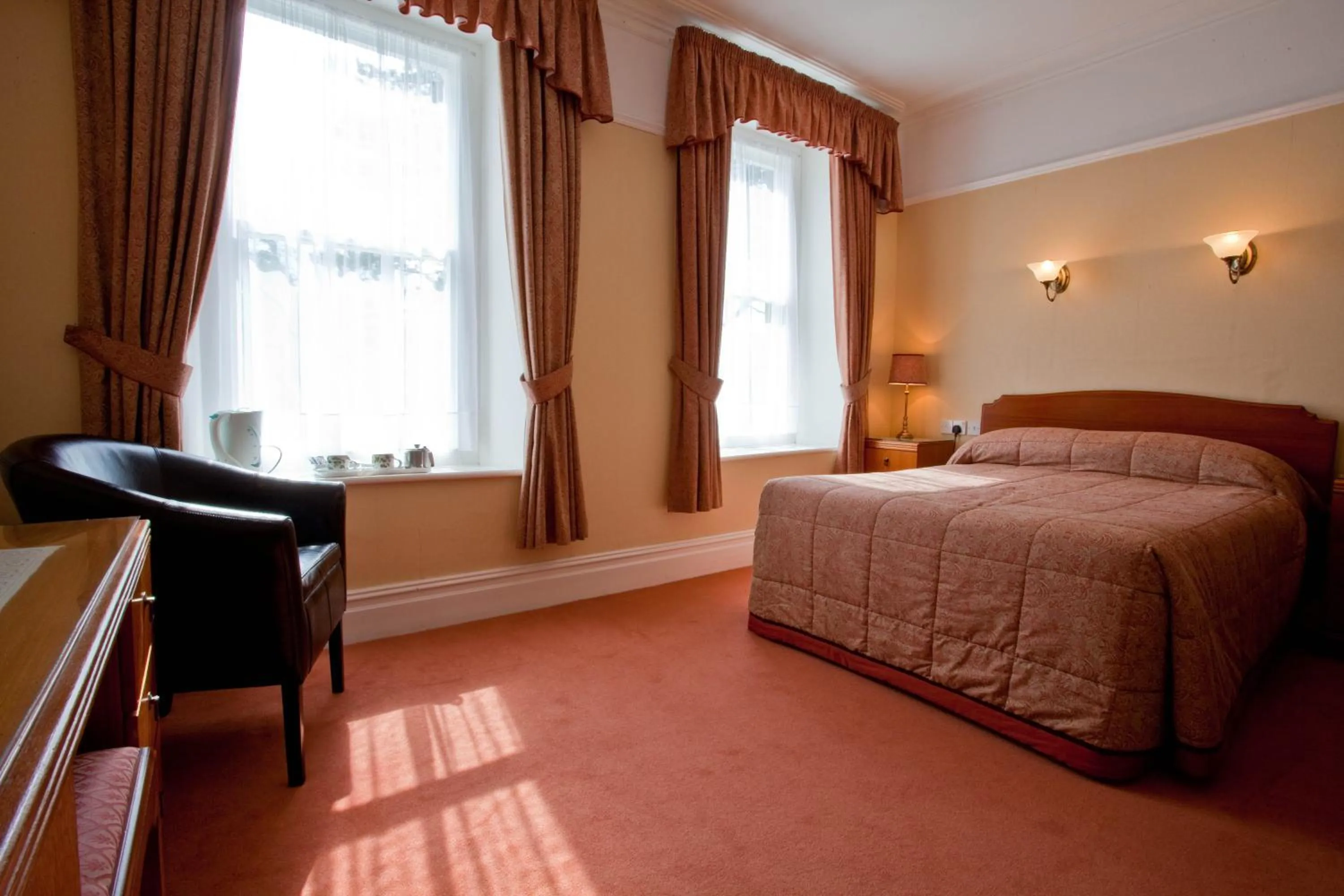 Seating area in Gwrach Ynys Country Guest House