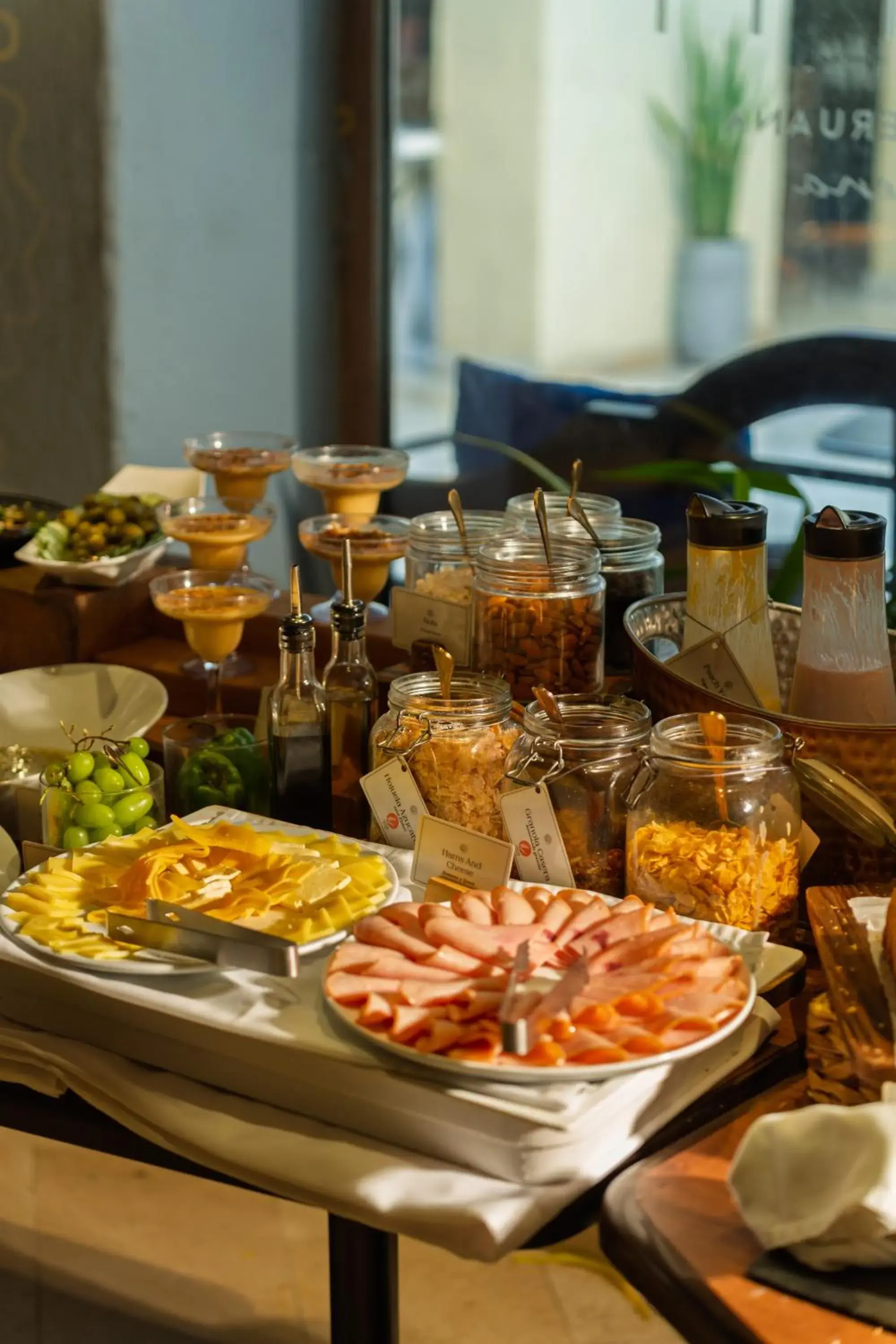 Buffet breakfast in Nacar Hotel Cartagena, Curio Collection by Hilton Buffet breakfast in Nacar Hotel Cartagena, Curio Collection by Hilton