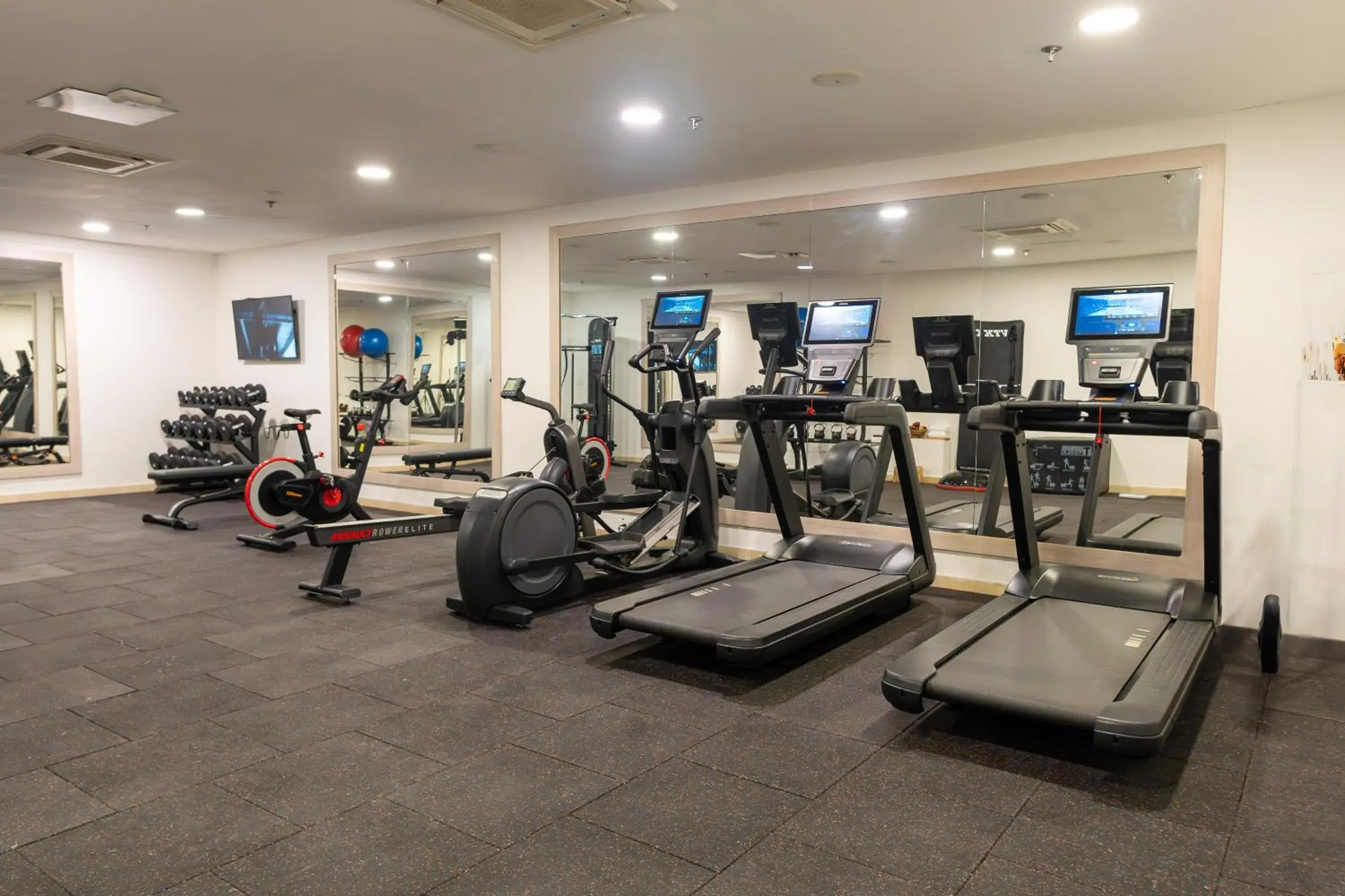 Fitness centre/facilities in Nacar Hotel Cartagena, Curio Collection by Hilton Fitness centre/facilities in Nacar Hotel Cartagena, Curio Collection by Hilton