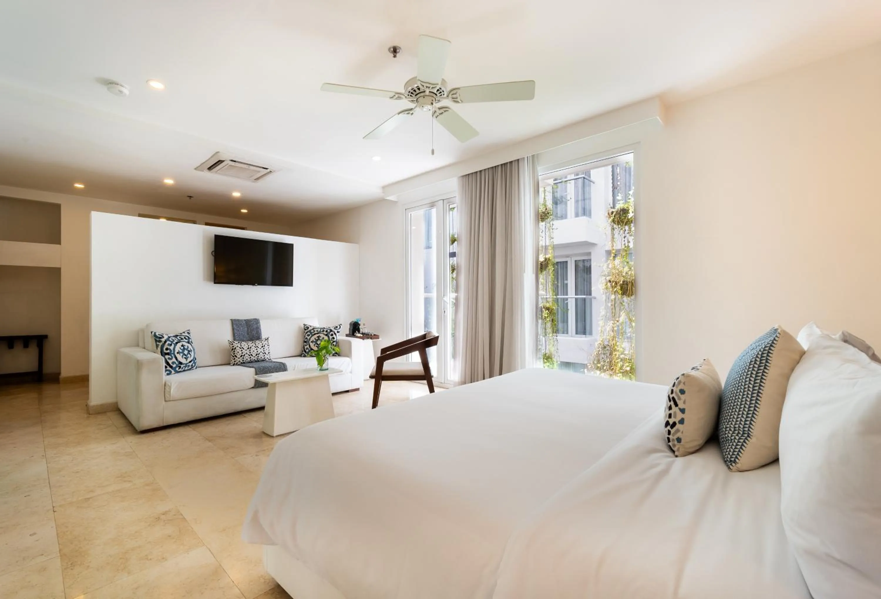 Photo of the whole room, Bed in Nacar Hotel Cartagena, Curio Collection by Hilton