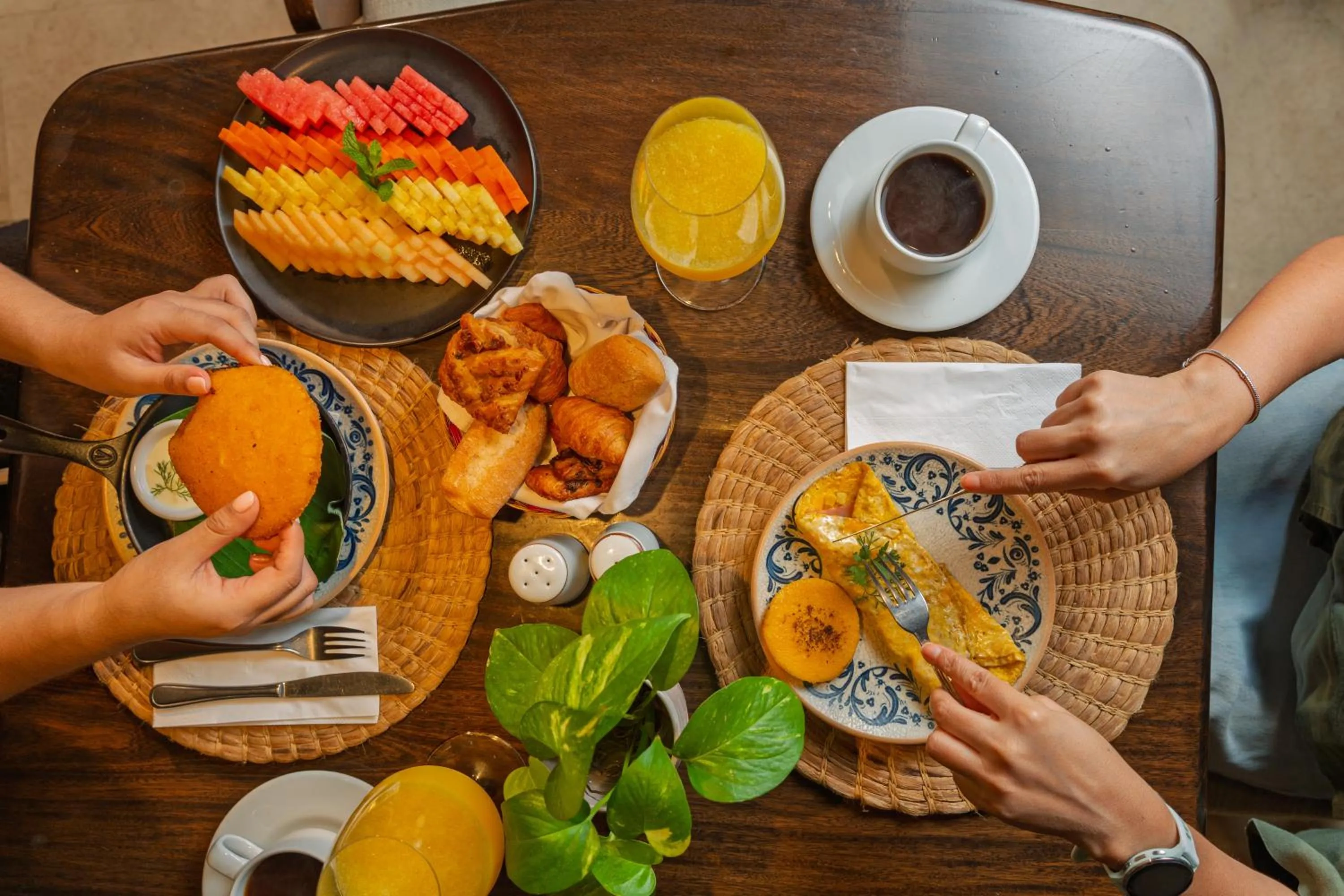 Breakfast in Nacar Hotel Cartagena, Curio Collection by Hilton