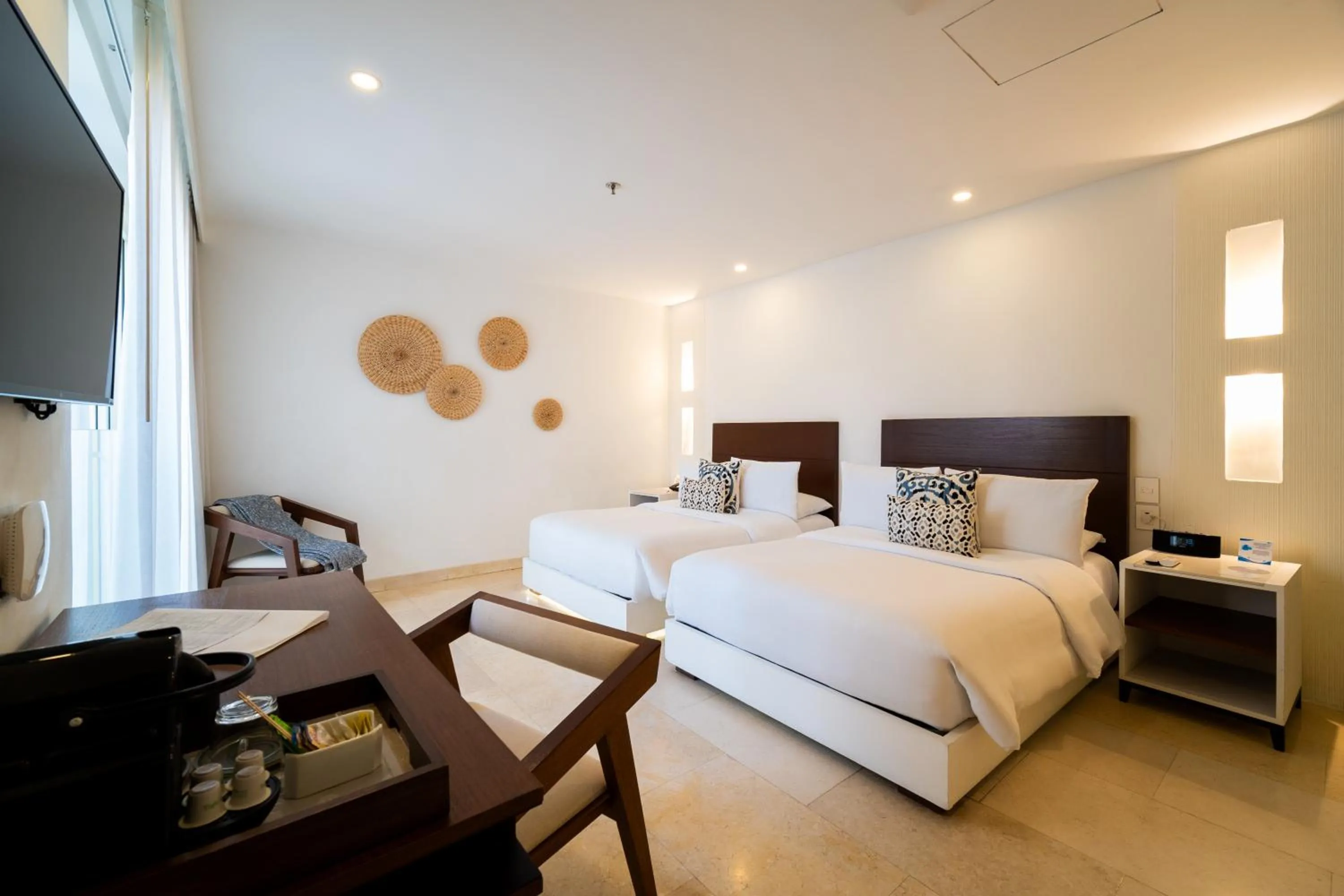 Photo of the whole room, Bed in Nacar Hotel Cartagena, Curio Collection by Hilton