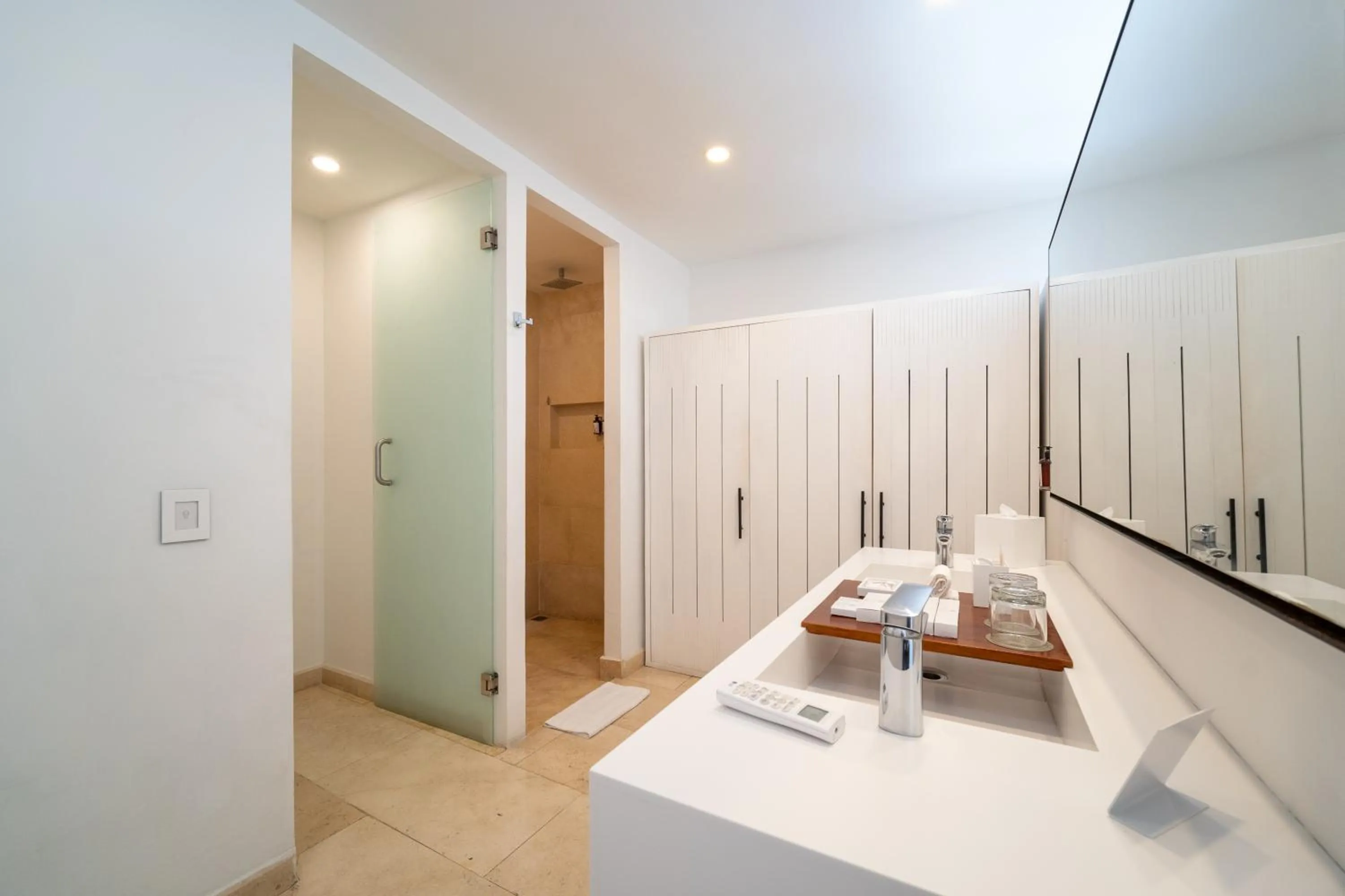 Bathroom in Nacar Hotel Cartagena, Curio Collection by Hilton