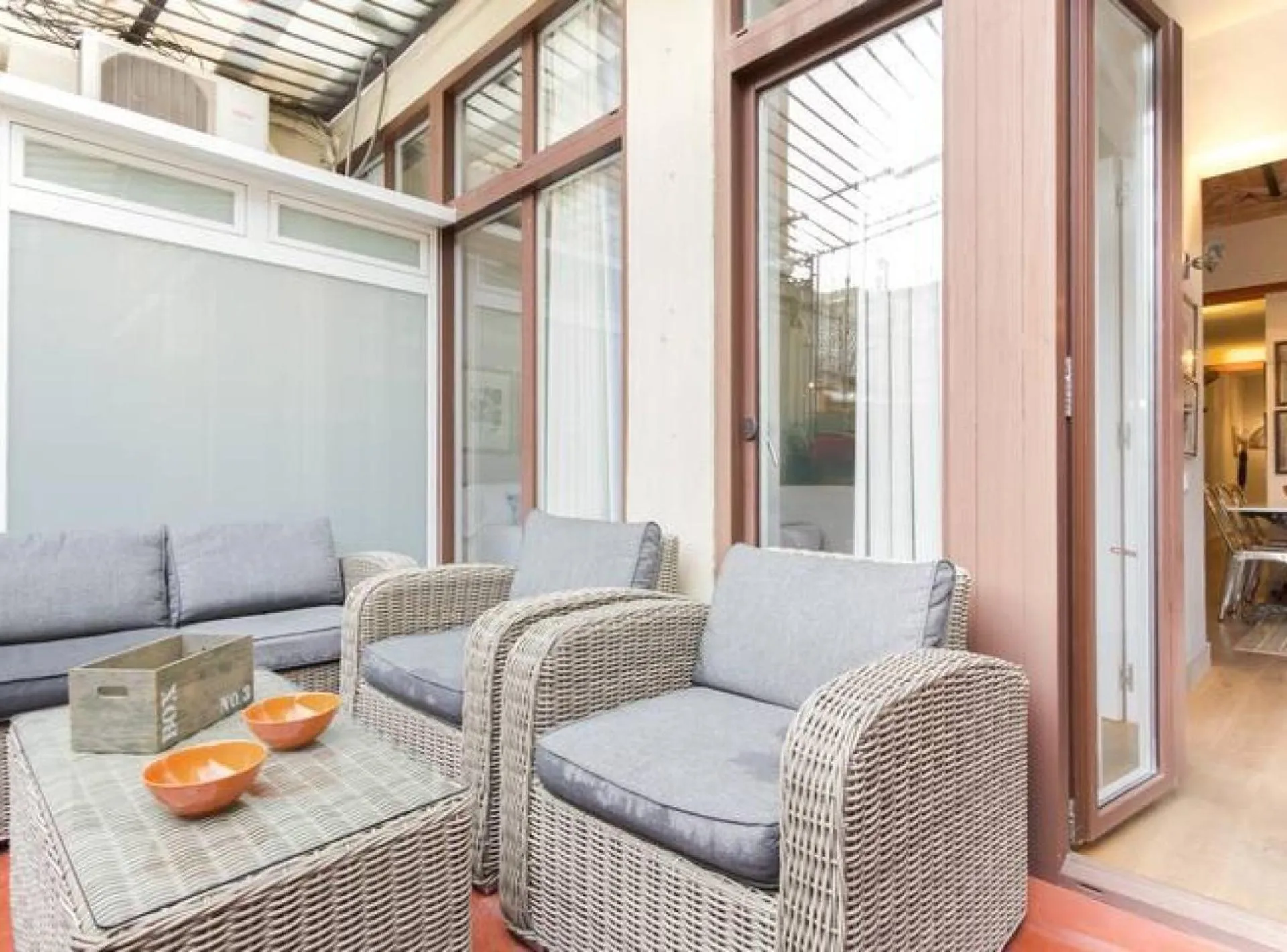 Patio in BCN Rambla Catalunya Apartments