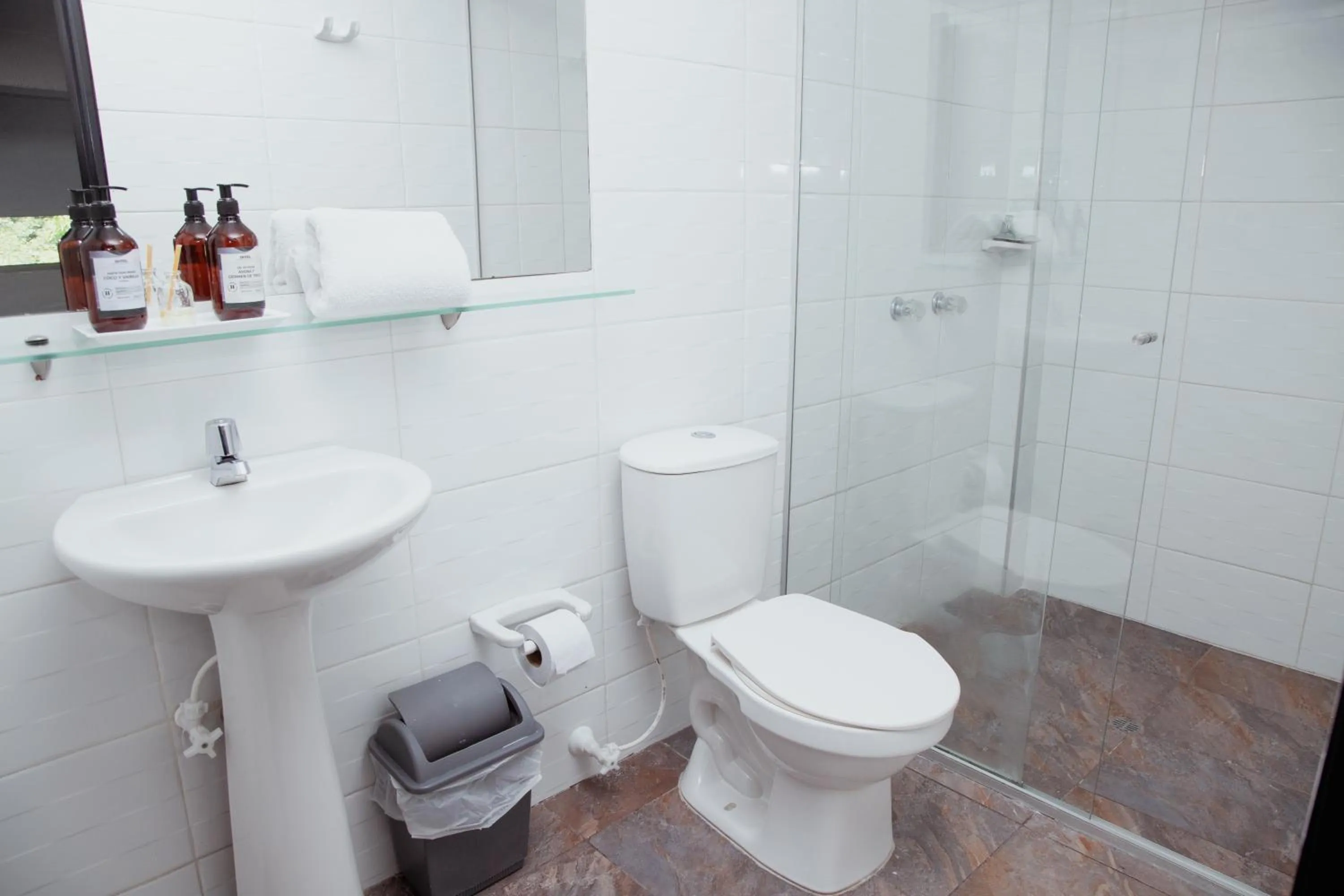 Bathroom in Hotel Palmas del Estadio