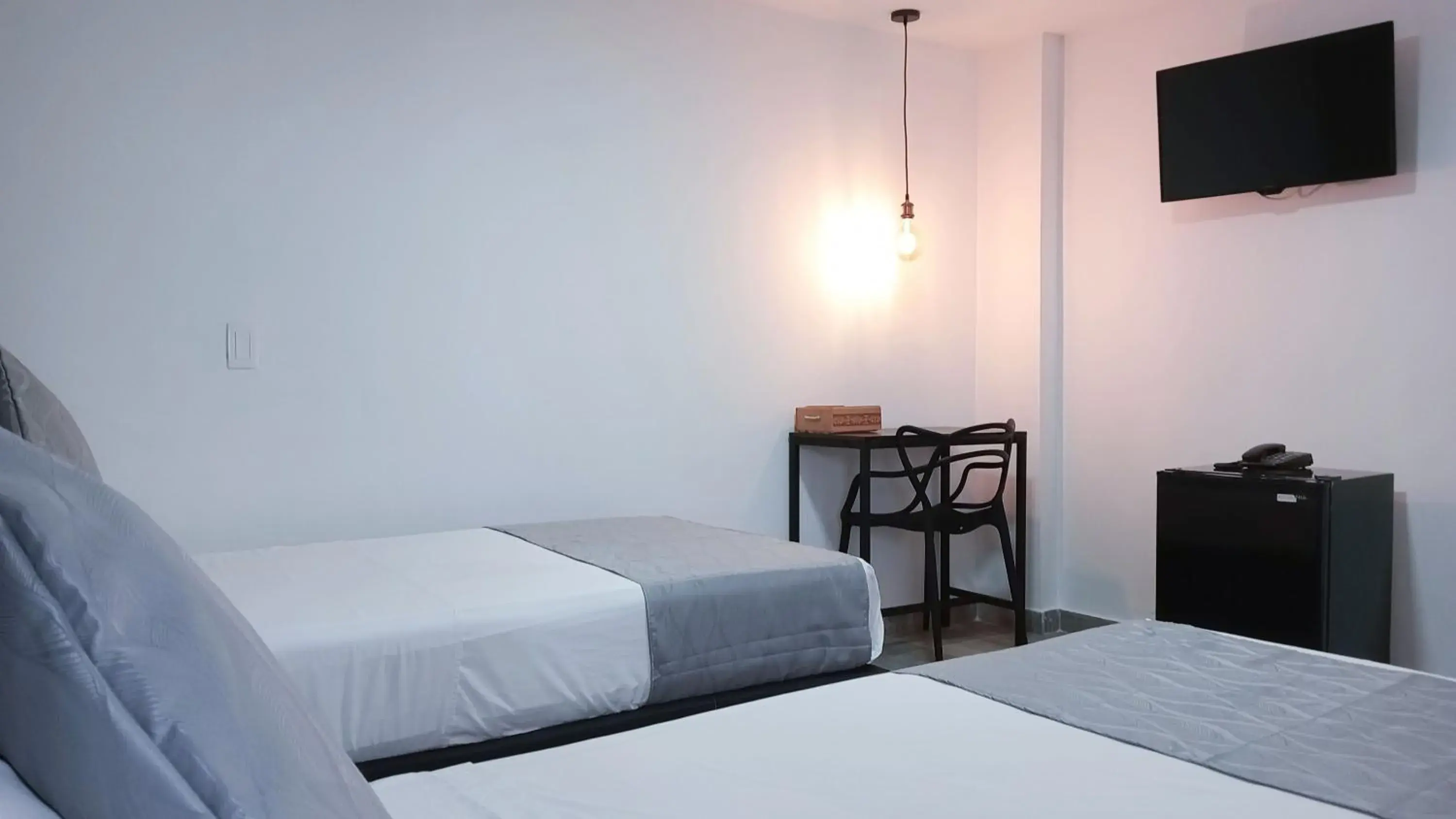 Twin Room in Hotel Palmas del Estadio Twin Room in Hotel Palmas del Estadio