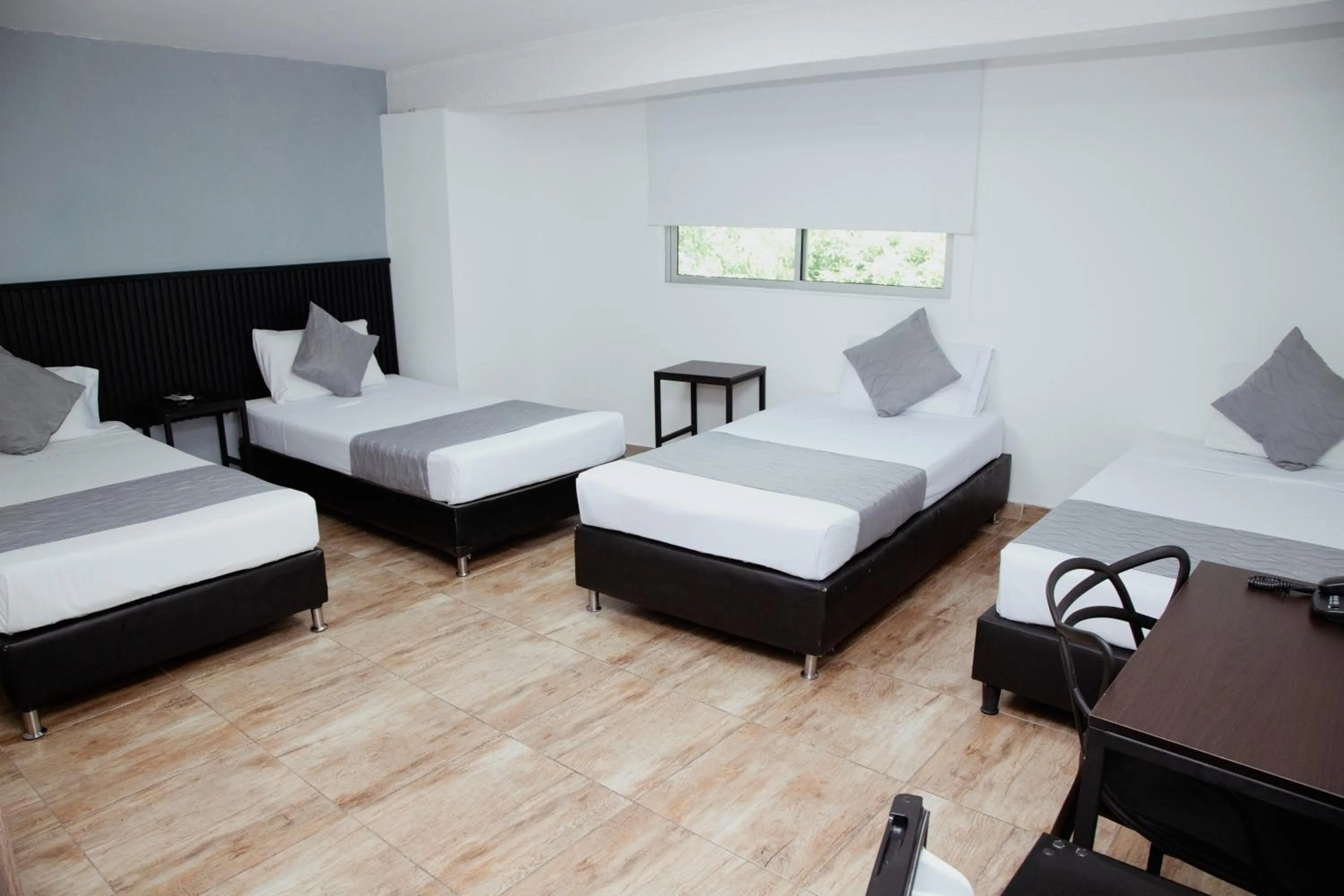 Bedroom, Bed in Hotel Palmas del Estadio