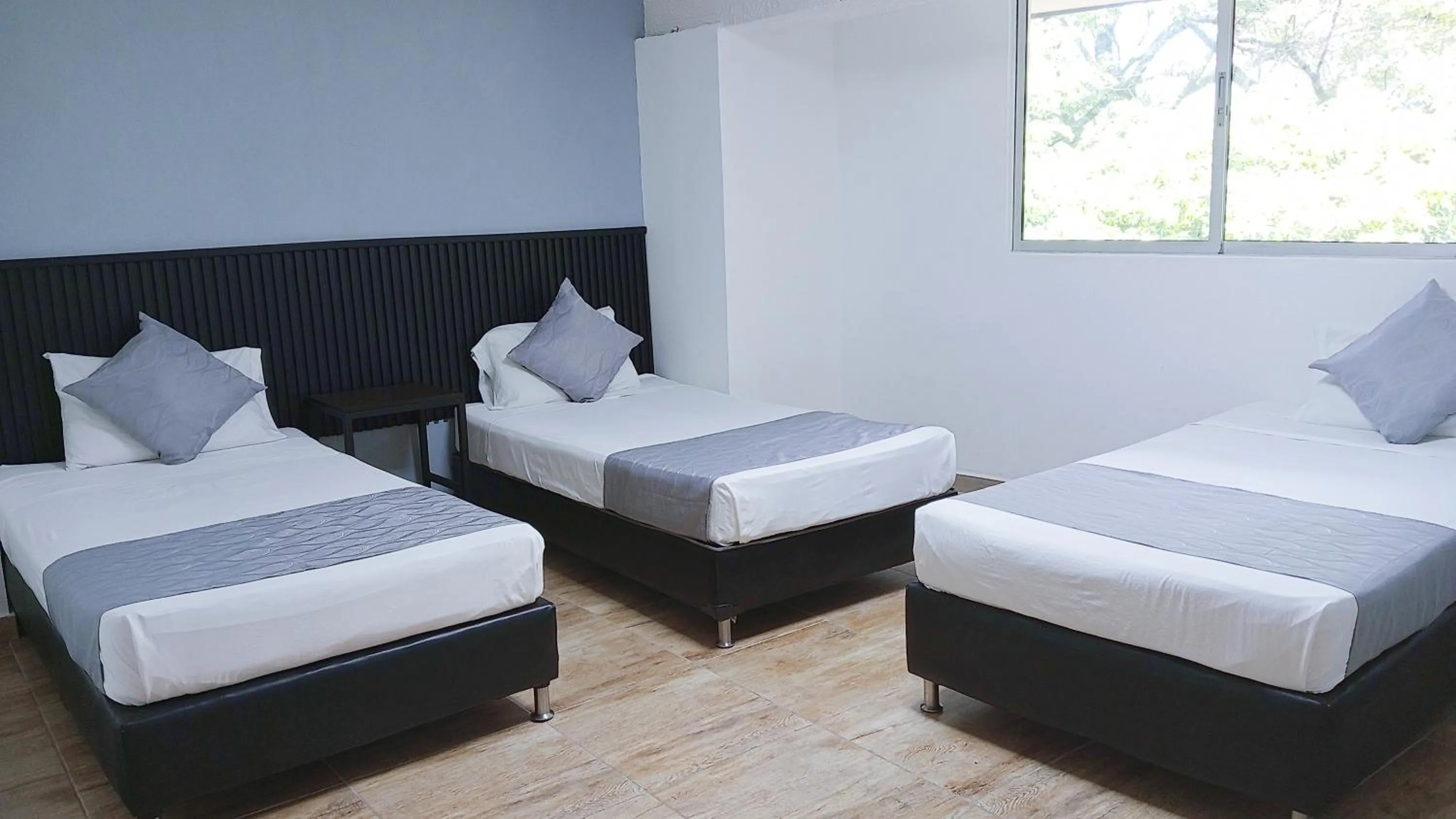 Decorative detail, Bed in Hotel Palmas del Estadio