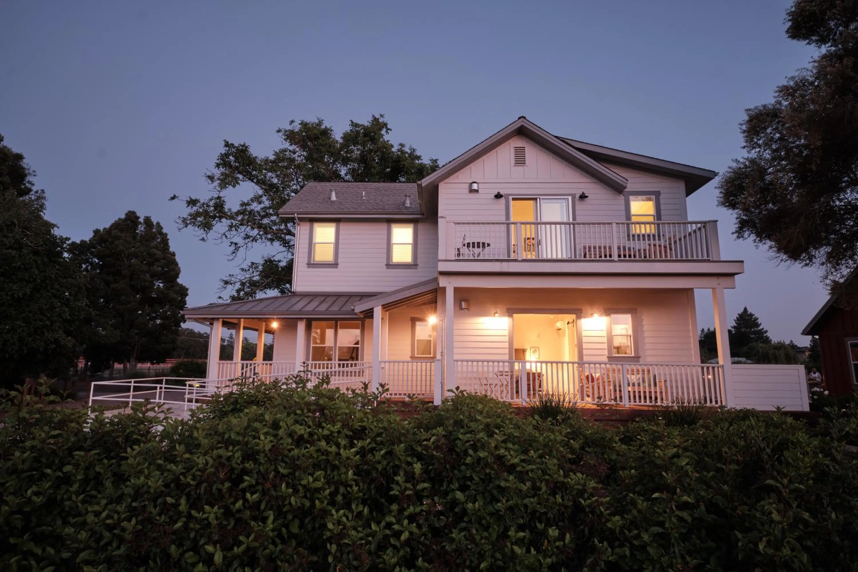 Property building in The Setting Inn Napa Valley