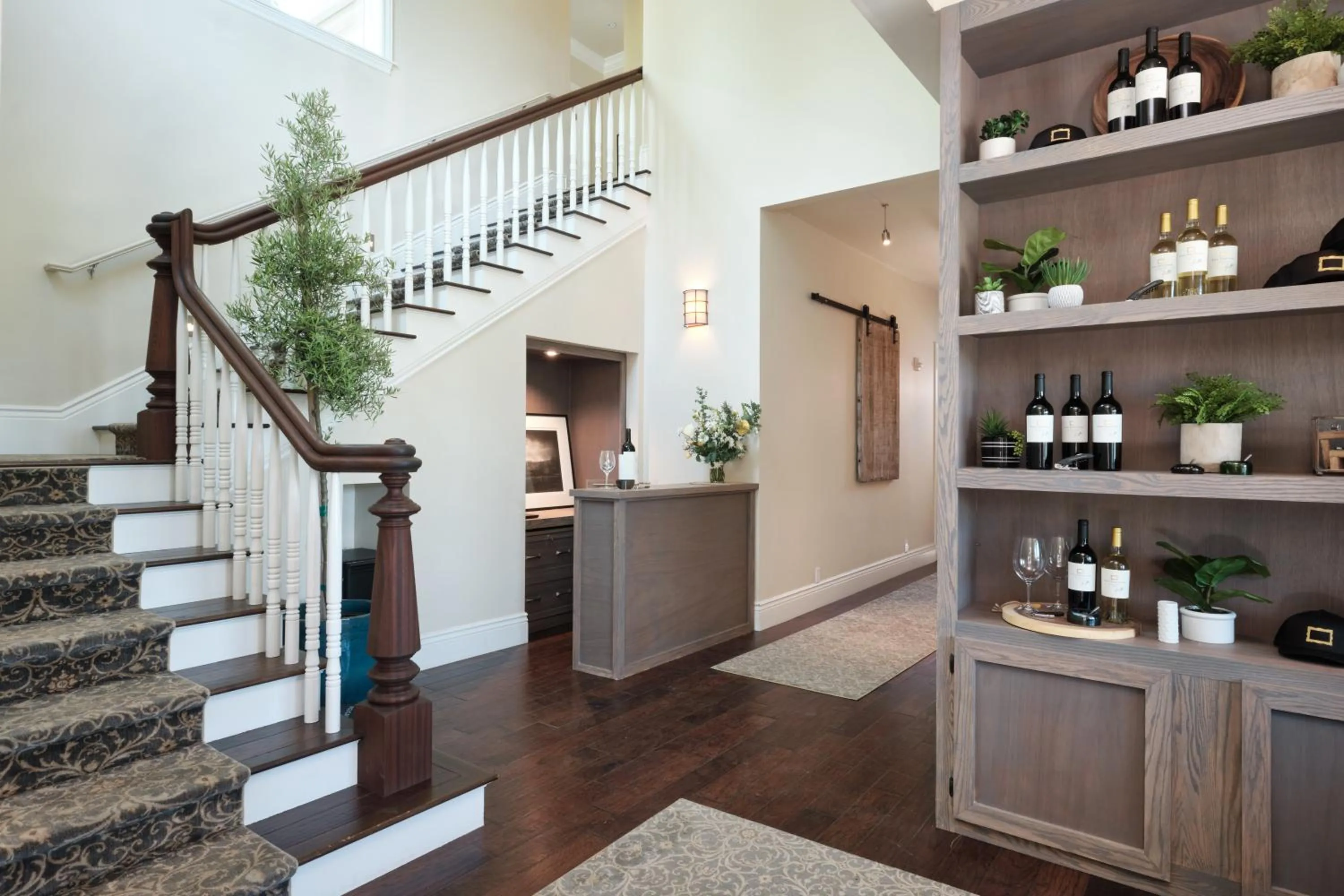 Lobby or reception in The Setting Inn Napa Valley