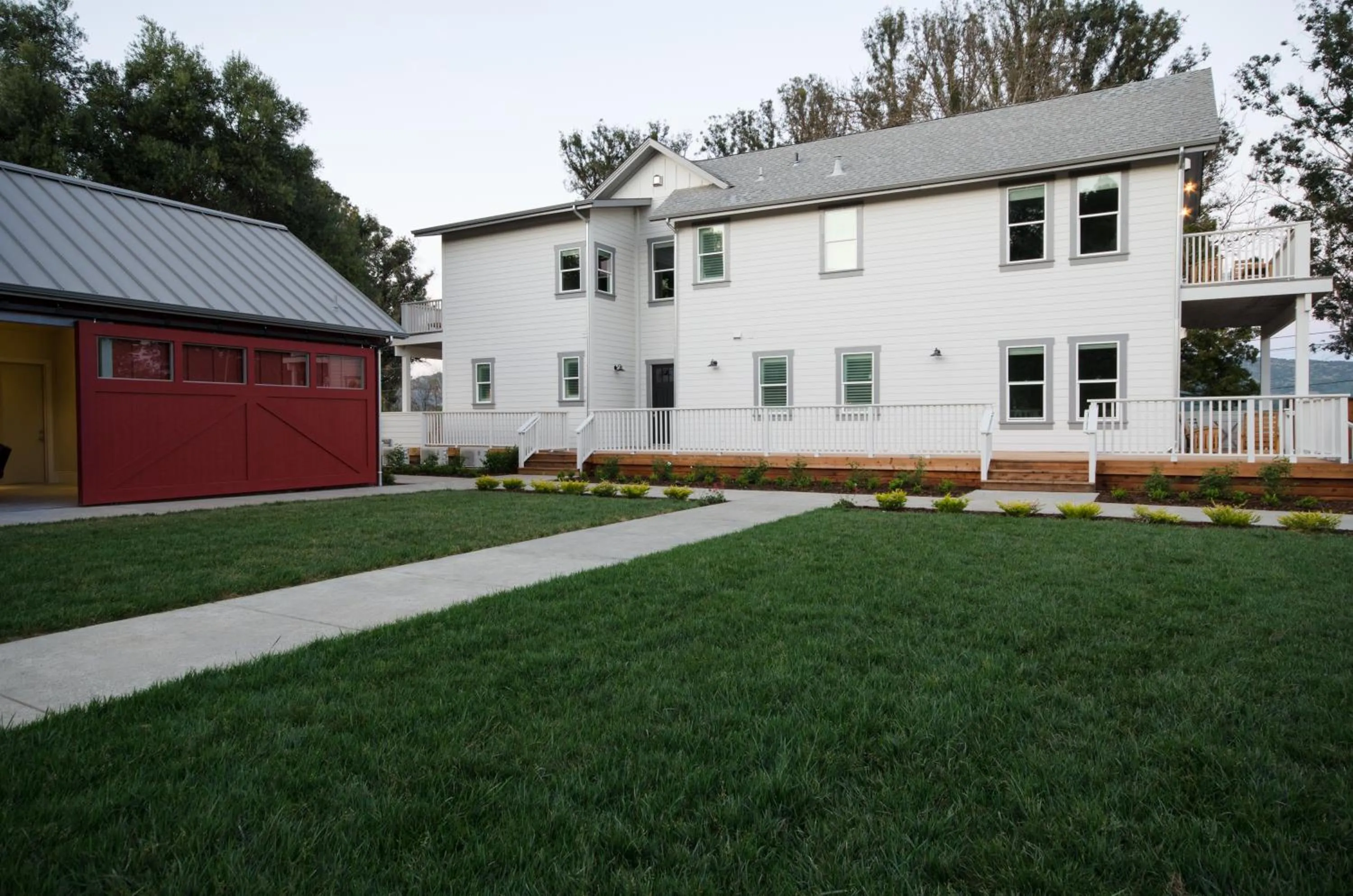 Property building in The Setting Inn Napa Valley