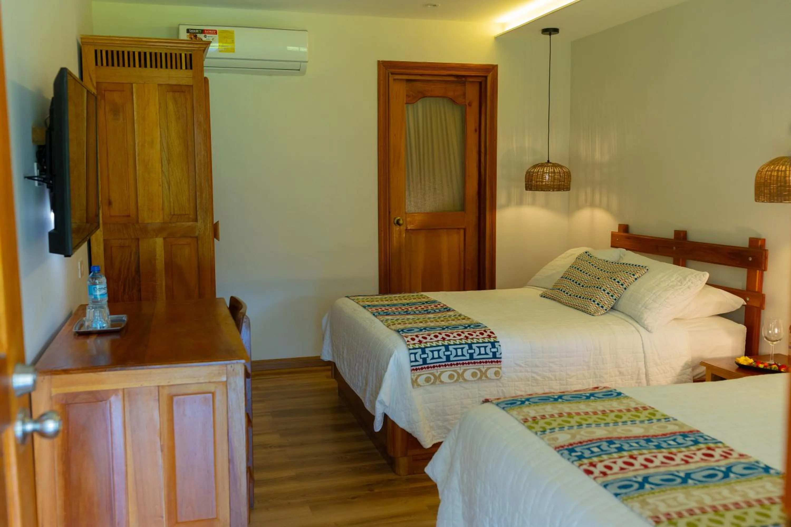 Bed in Hotel Dos Rios