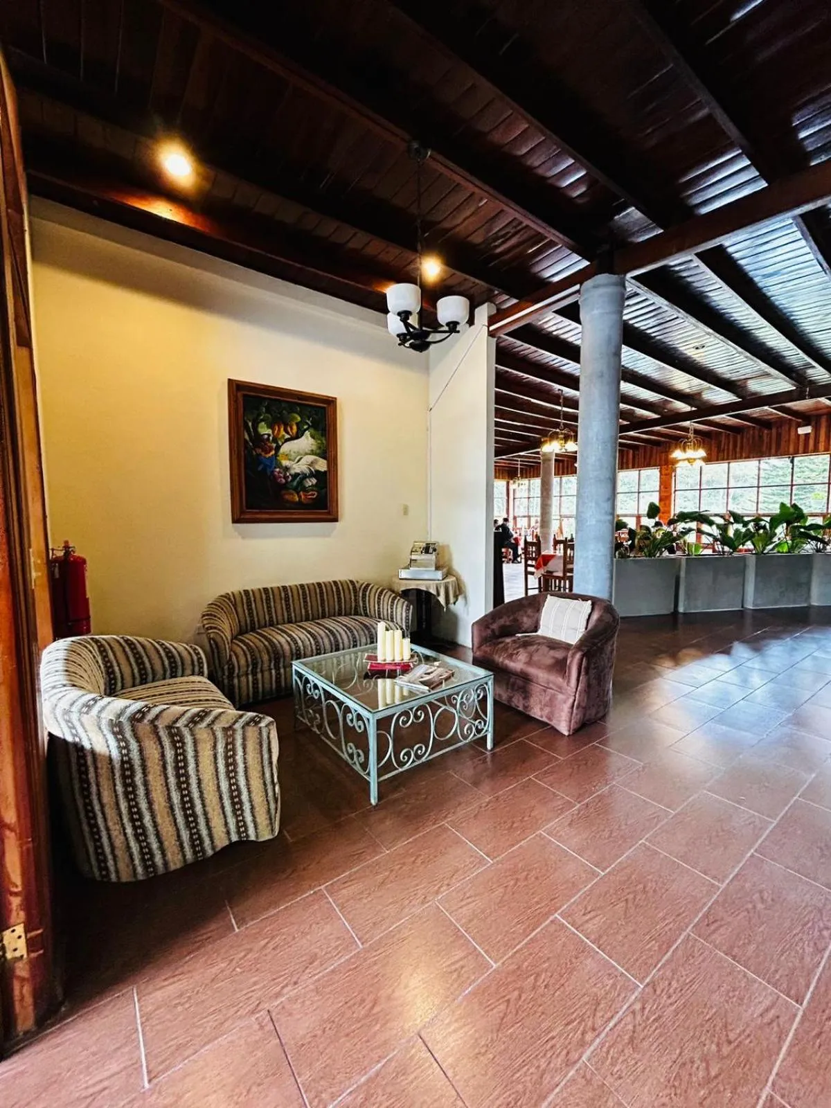 Living room in Hotel Dos Rios